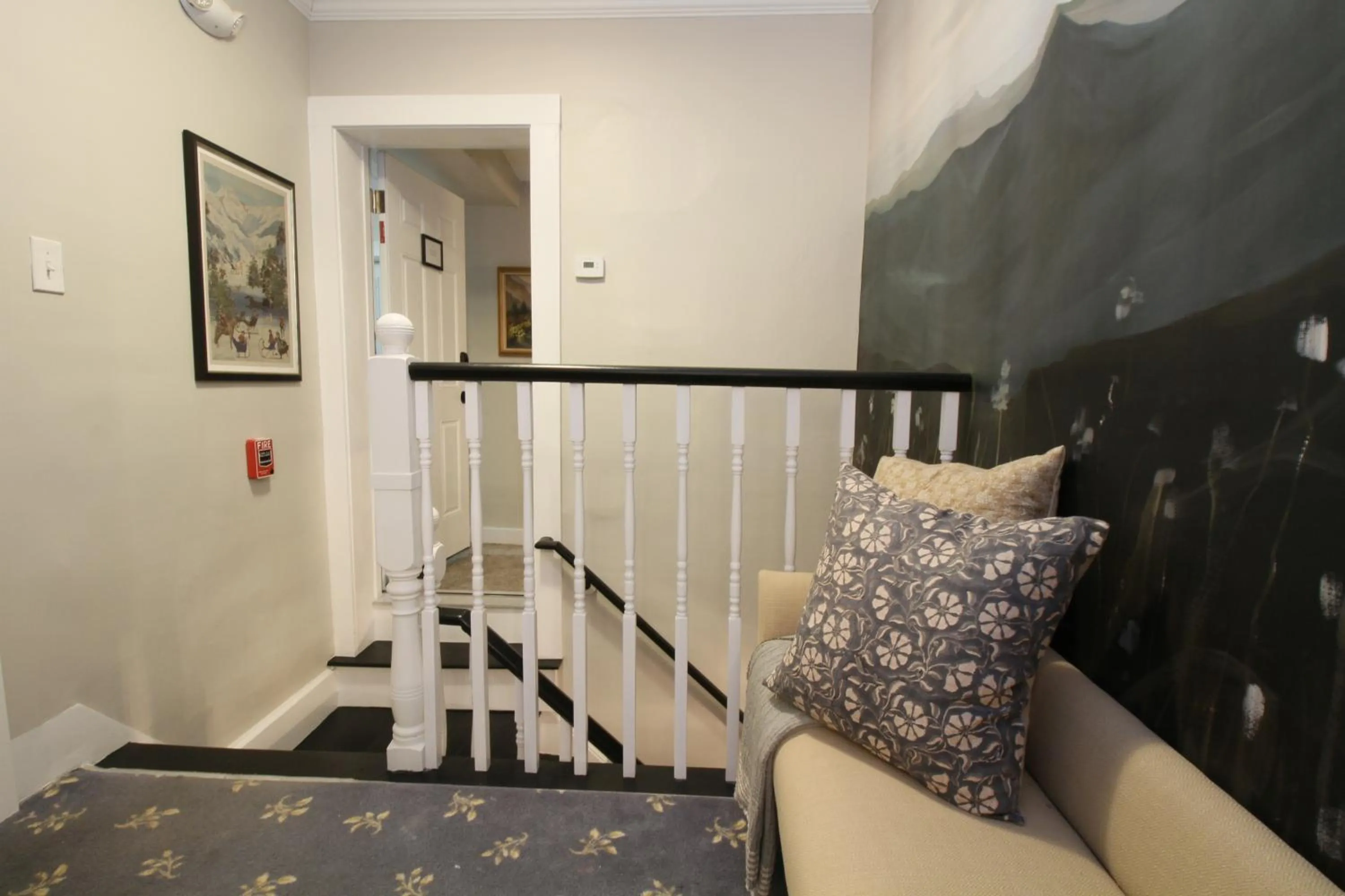 Seating area in The Aurora Inn & Cottages