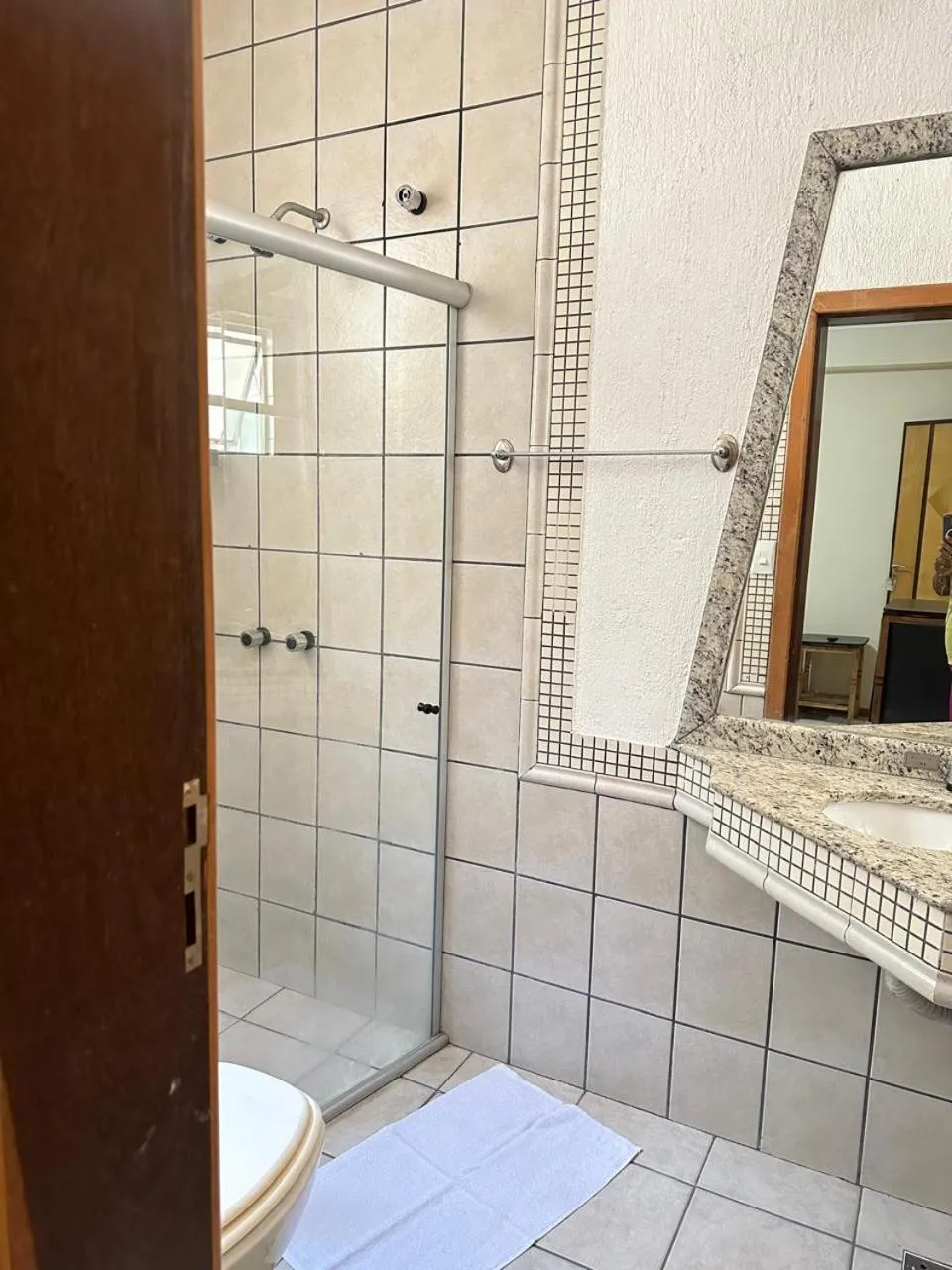 Bathroom in Hotel Central Plaza Timóteo