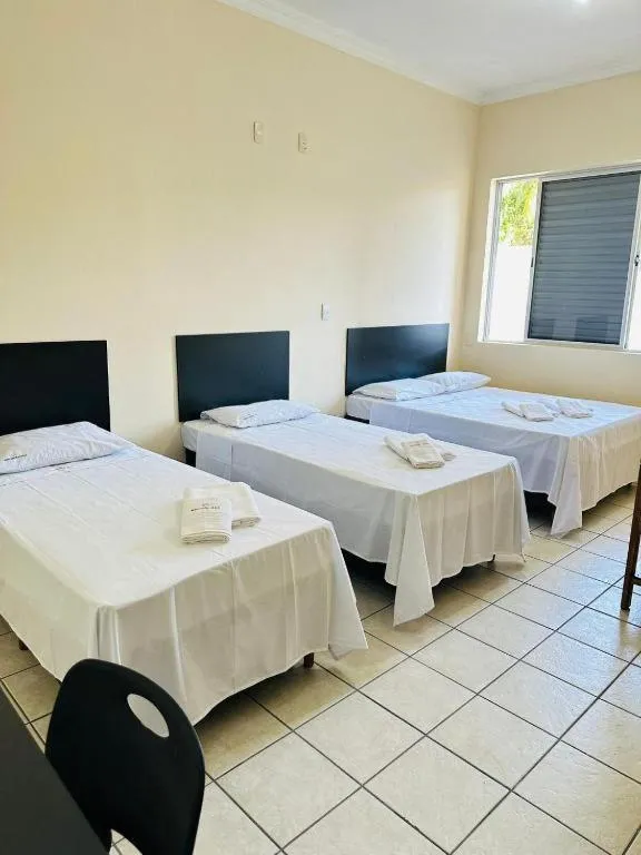 Bed in Hotel Central Plaza Timóteo