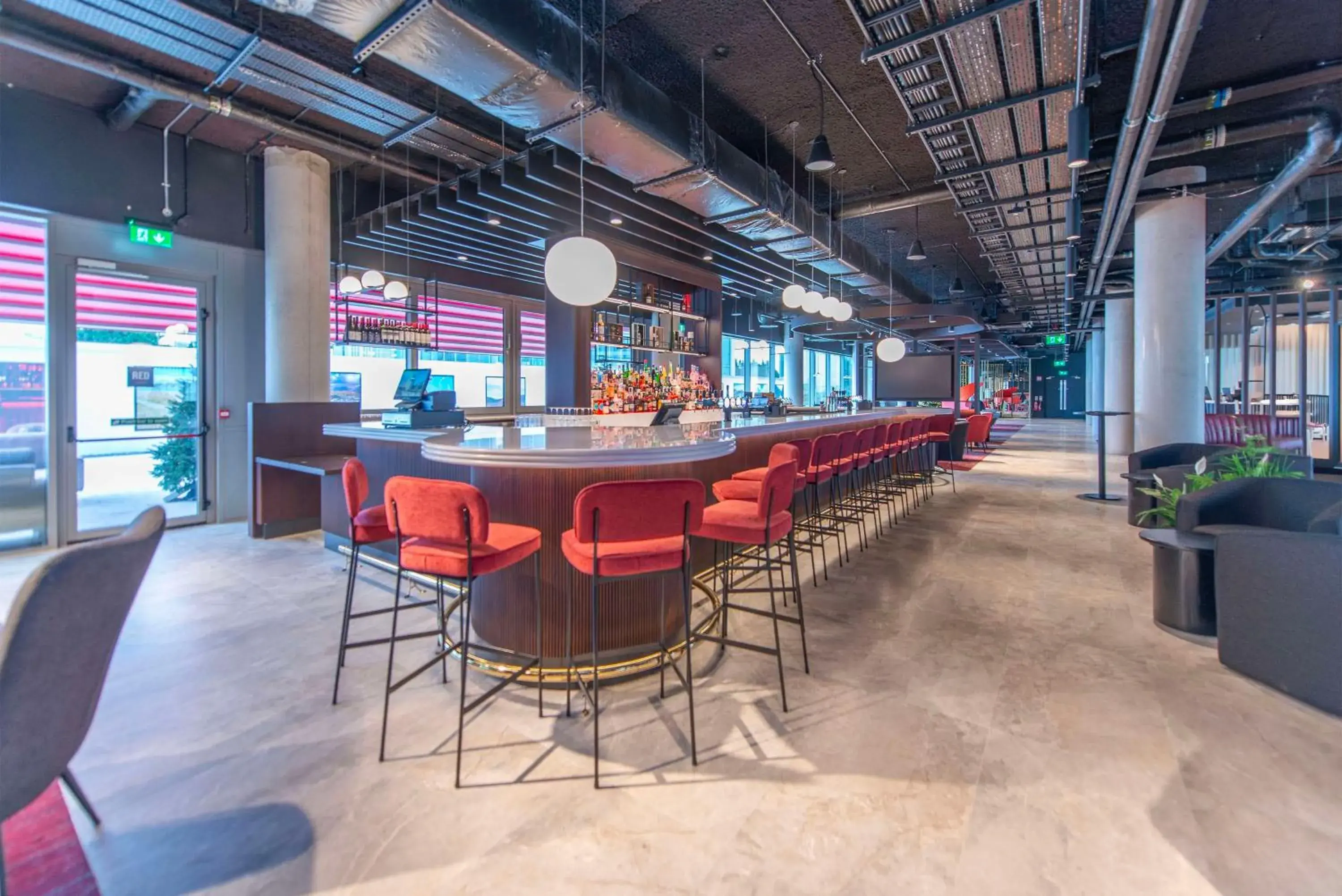 Lounge or bar in Radisson RED Galway Lounge or bar in Radisson RED Galway