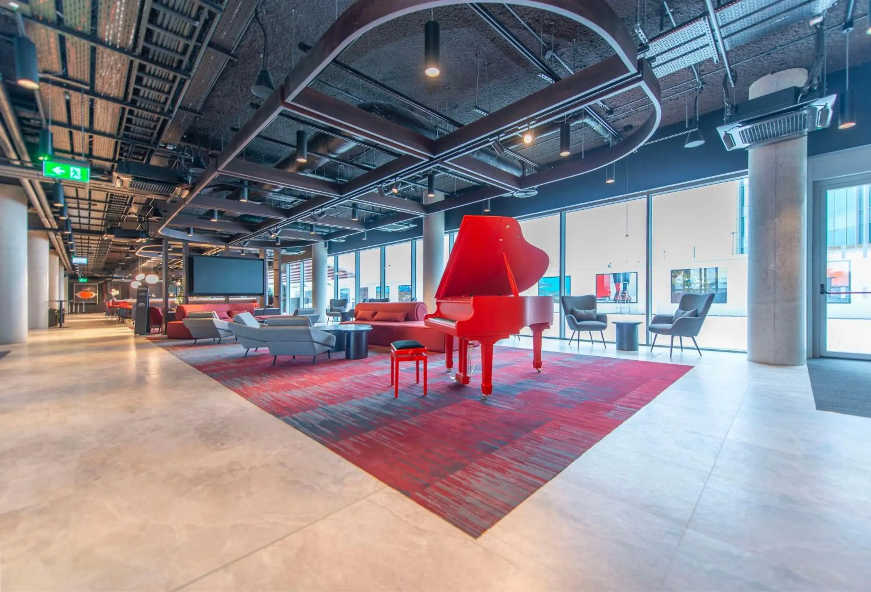 Lobby or reception in Radisson RED Galway Lobby or reception in Radisson RED Galway