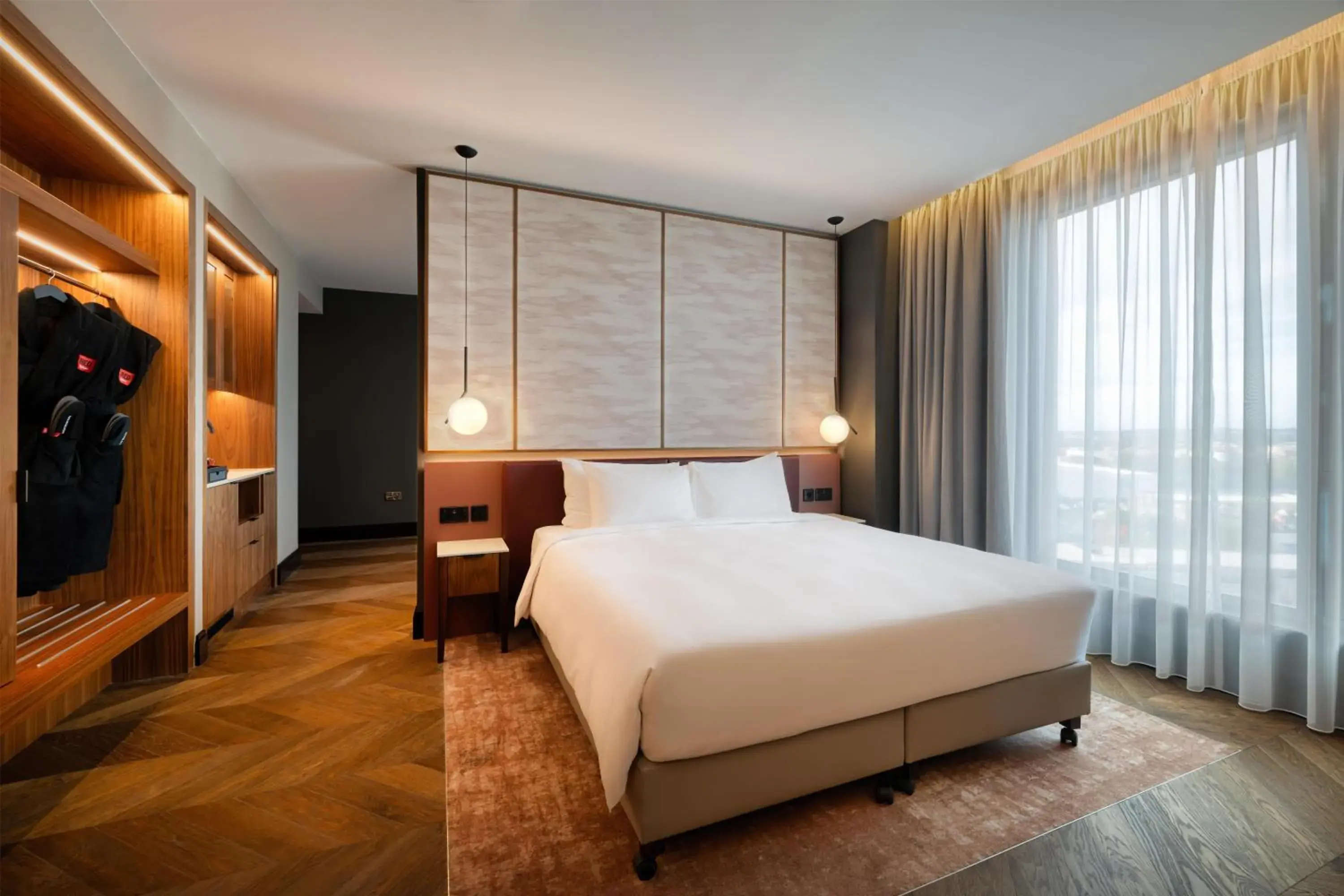 Photo of the whole room, Bed in Radisson RED Galway Photo of the whole room, Bed in Radisson RED Galway