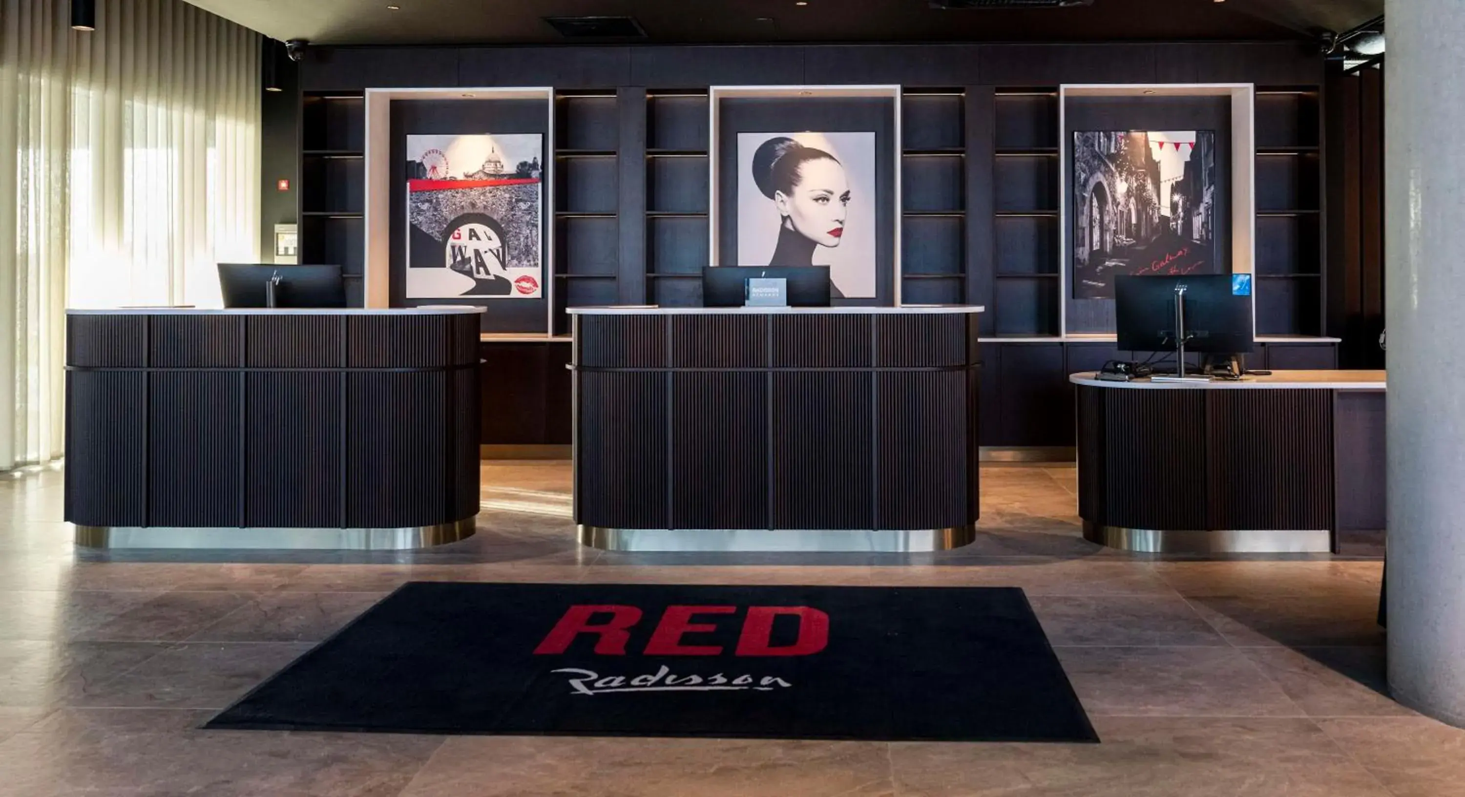 Lobby or reception in Radisson RED Galway Lobby or reception in Radisson RED Galway