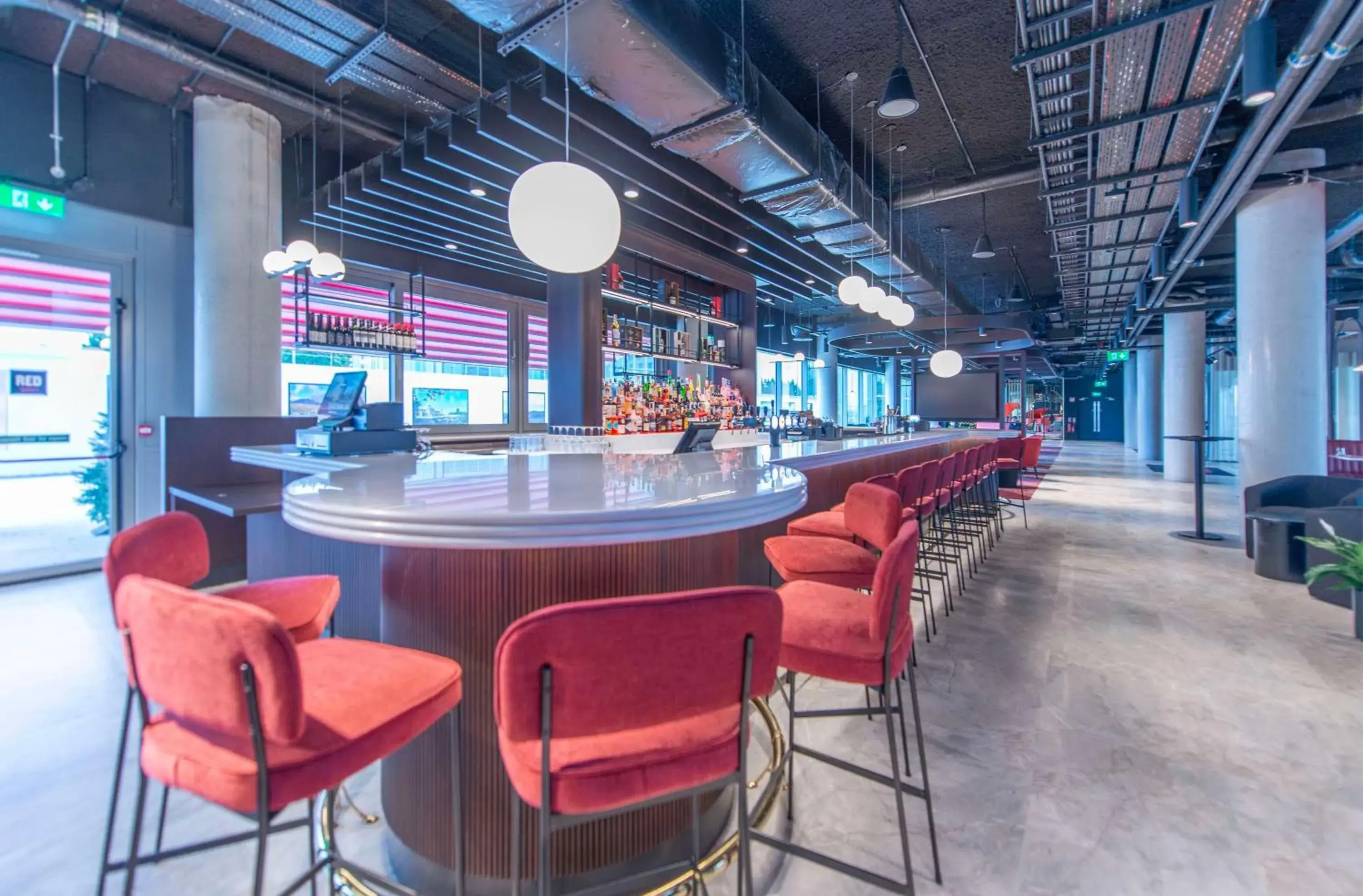 Lounge or bar in Radisson RED Galway Lounge or bar in Radisson RED Galway