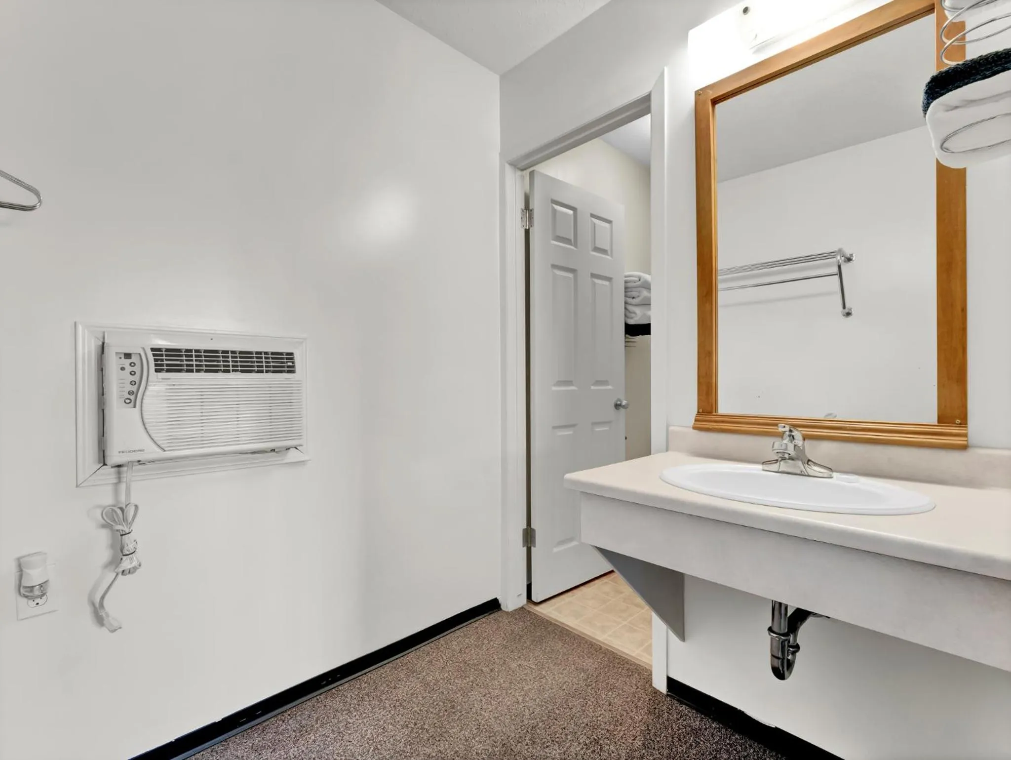 Bathroom in Ranchmen Motel