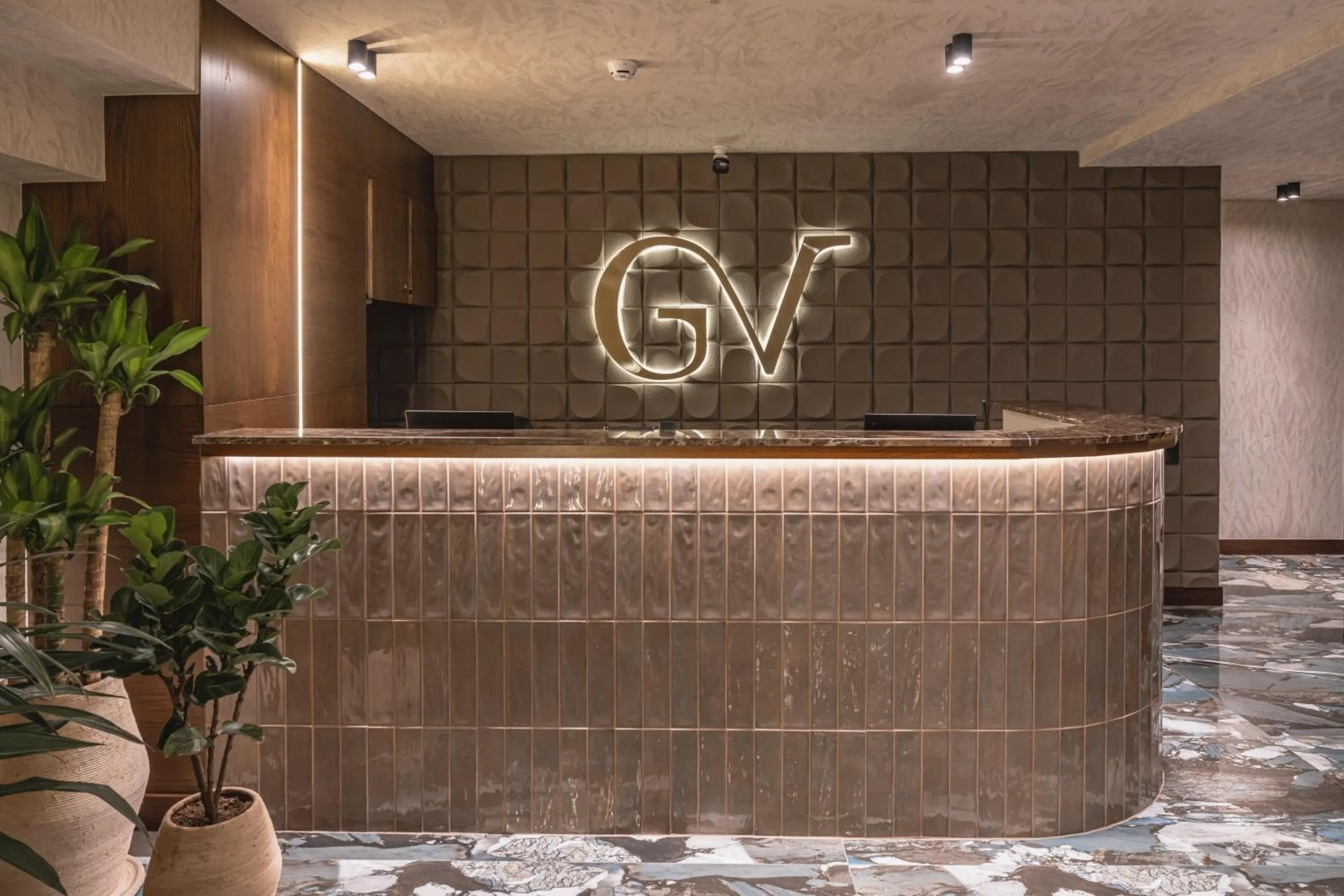 Lobby or reception in Golden Valley Hotel