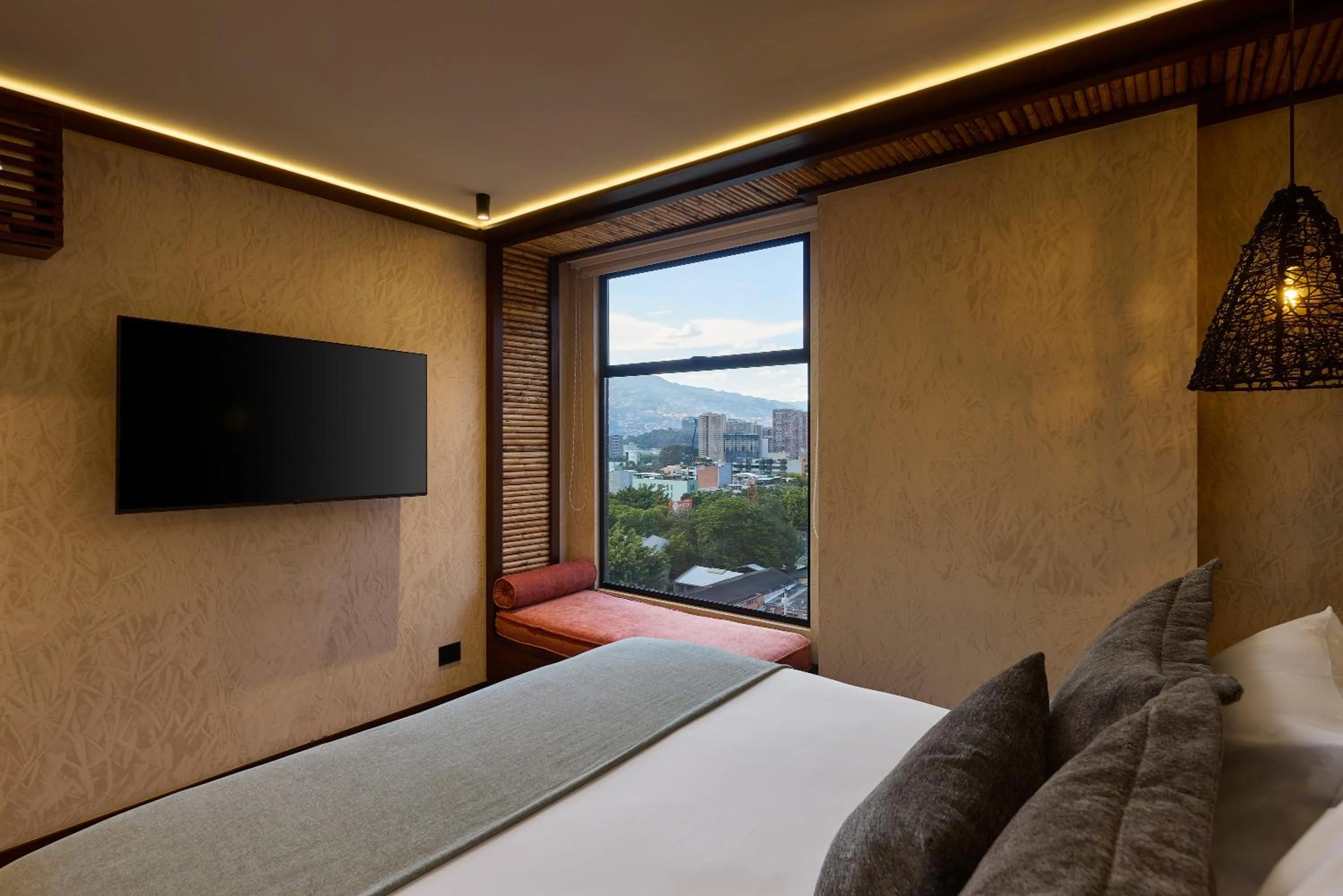 Bedroom, Bed in Golden Valley Hotel