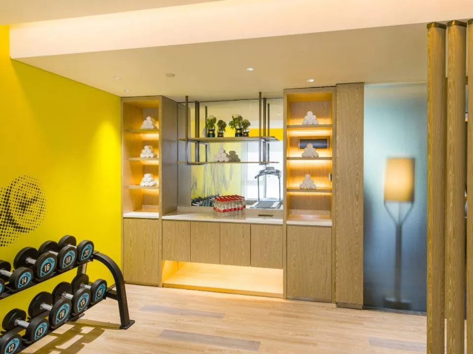 Fitness centre/facilities in The Mulian Hotel of Guangzhou Nansha Fenghuang Lake