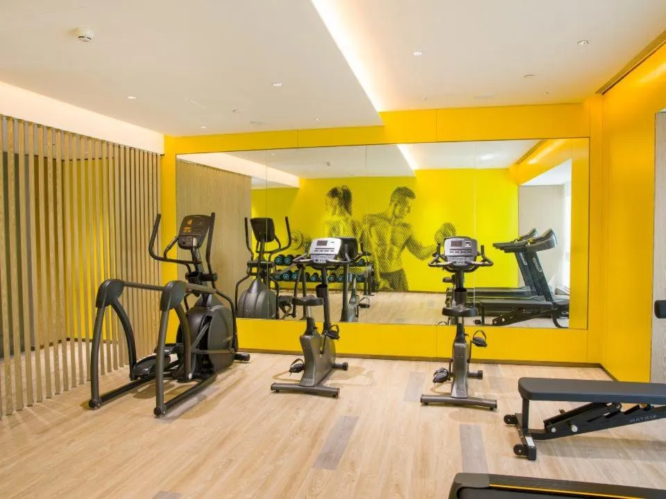 Fitness centre/facilities in The Mulian Hotel of Guangzhou Nansha Fenghuang Lake