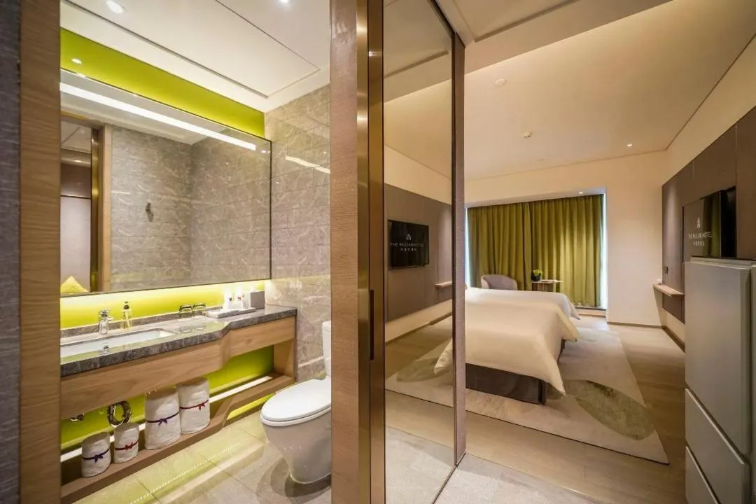 Bathroom in The Mulian Hotel of Guangzhou Nansha Fenghuang Lake