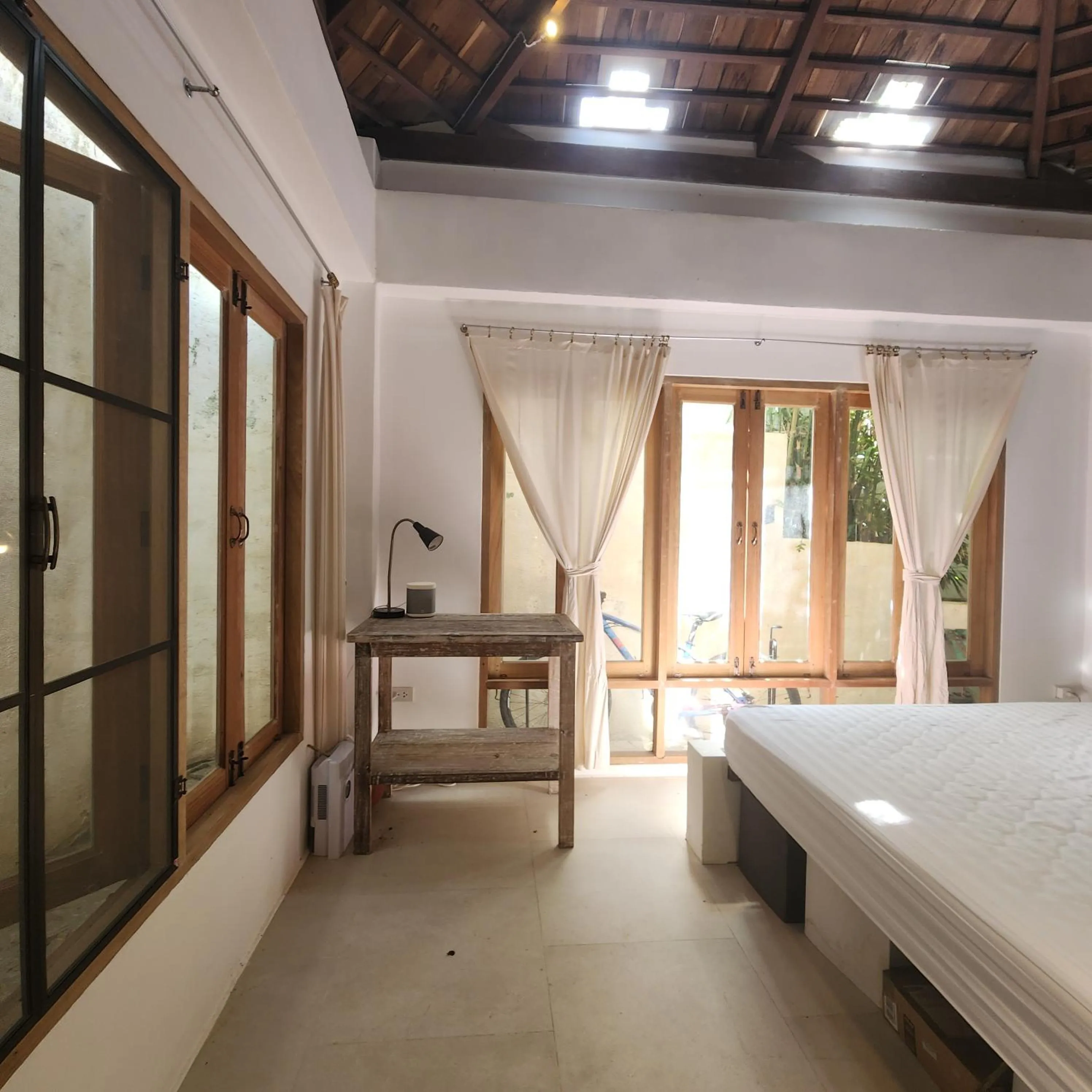 Bed in The Hip House Villa Phuket