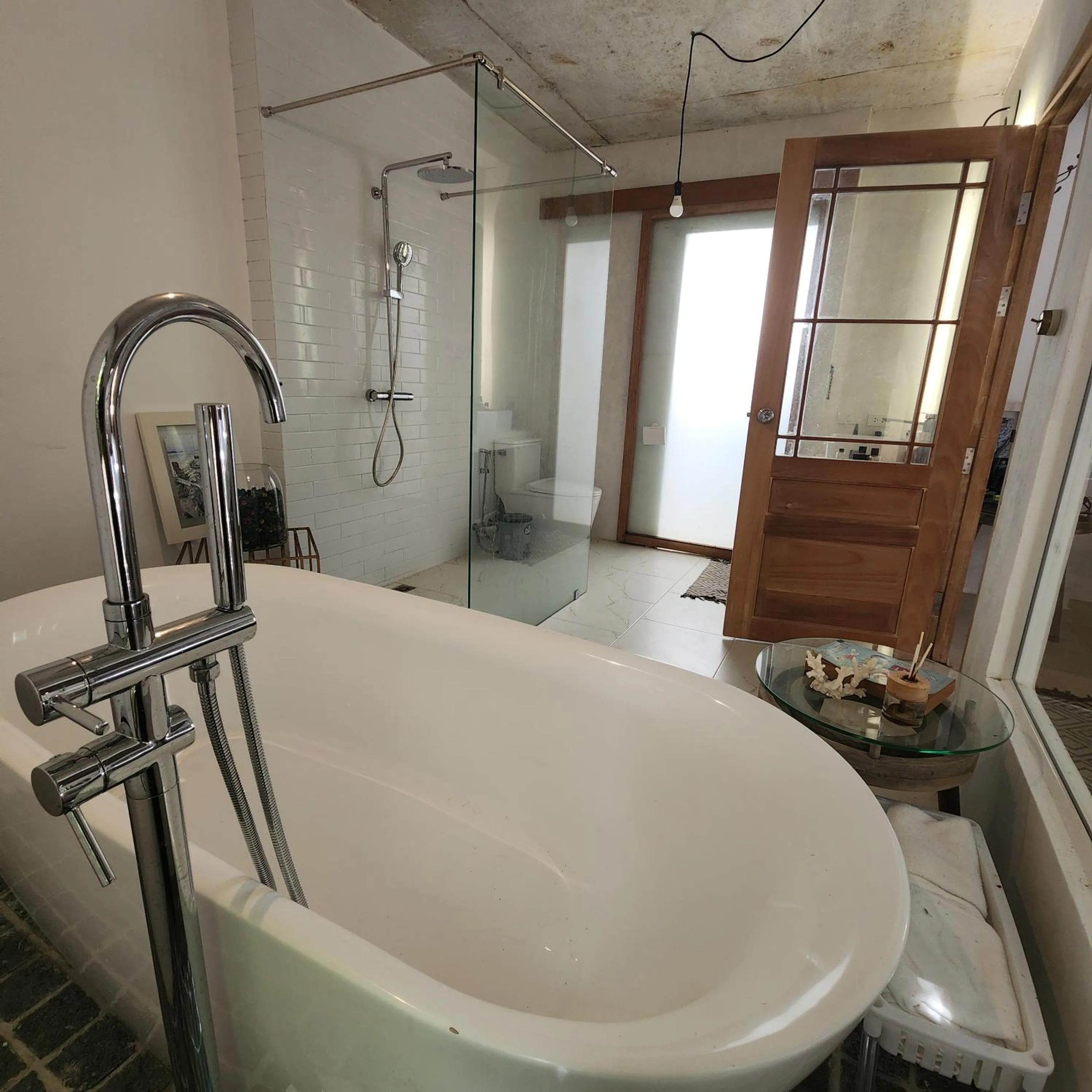 Shower in The Hip House Villa Phuket