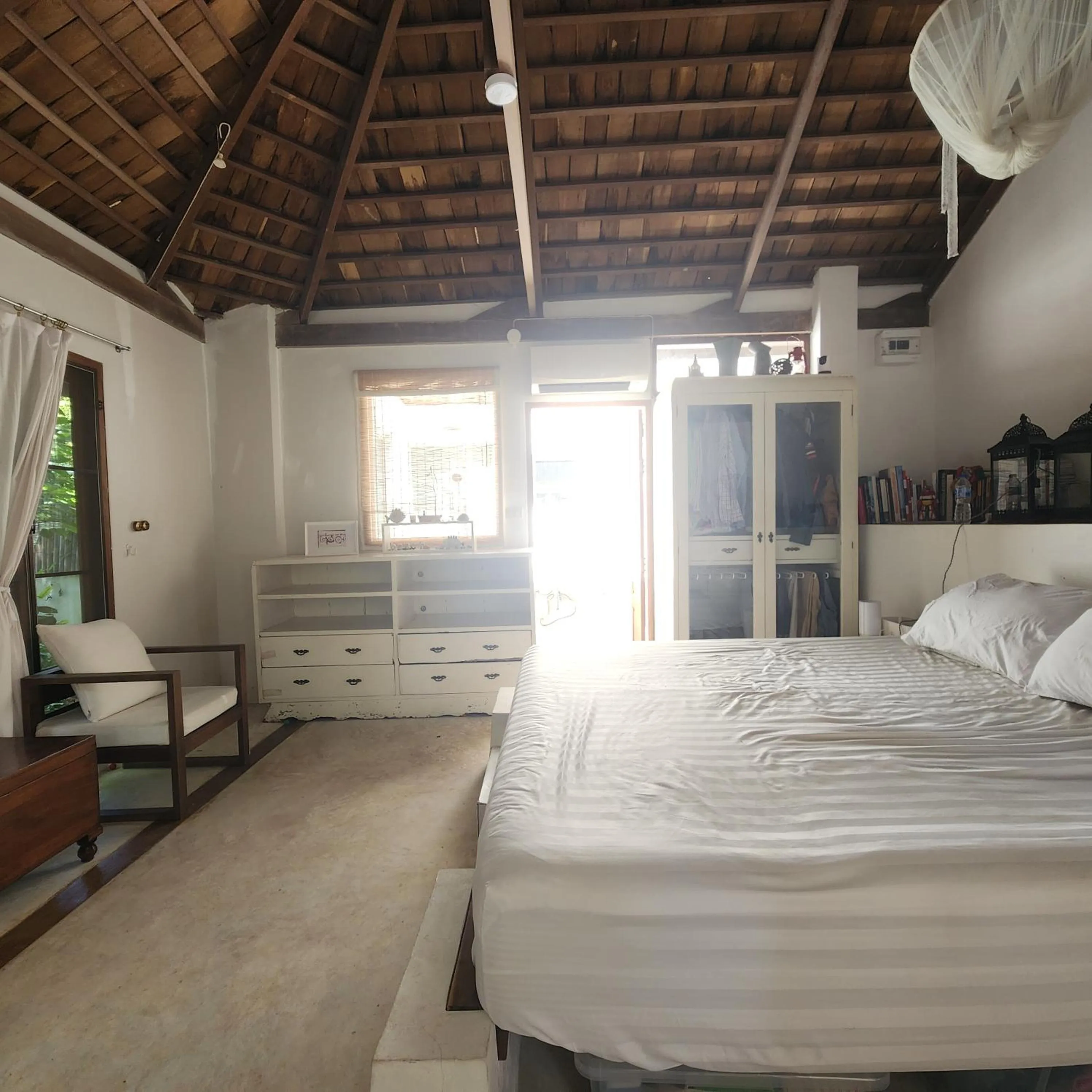 Bed in The Hip House Villa Phuket