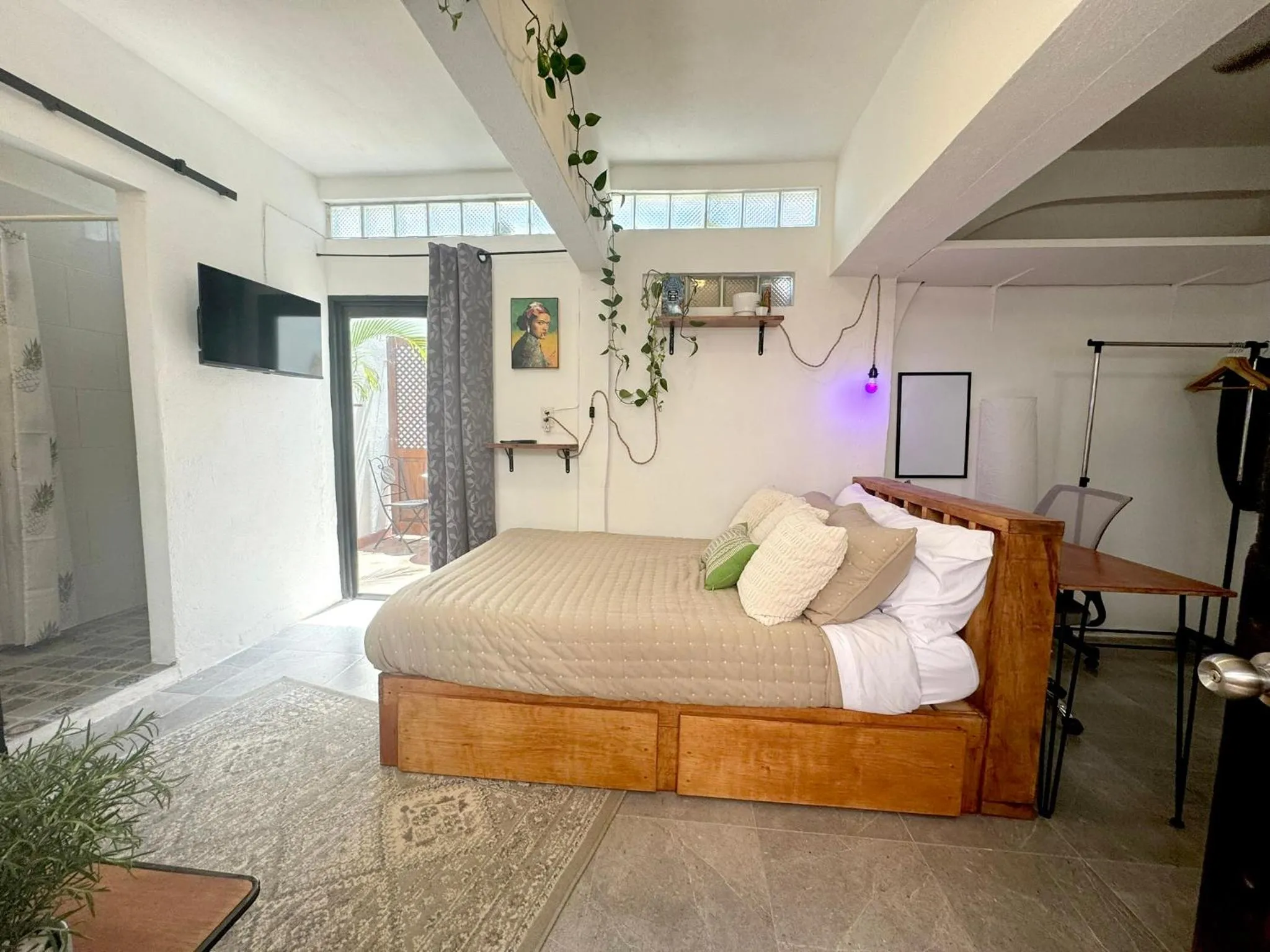 Bed in Studio Paloma - Zona Romantica