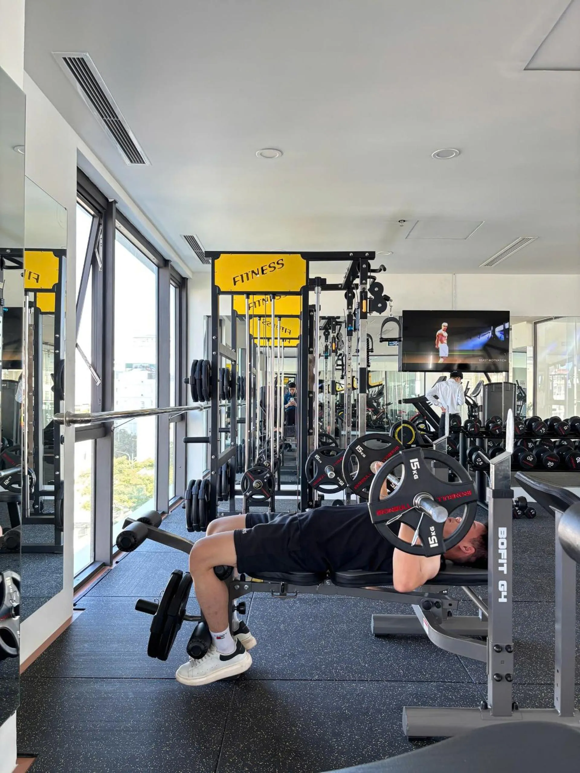Fitness centre/facilities in Sea Soul Hotel