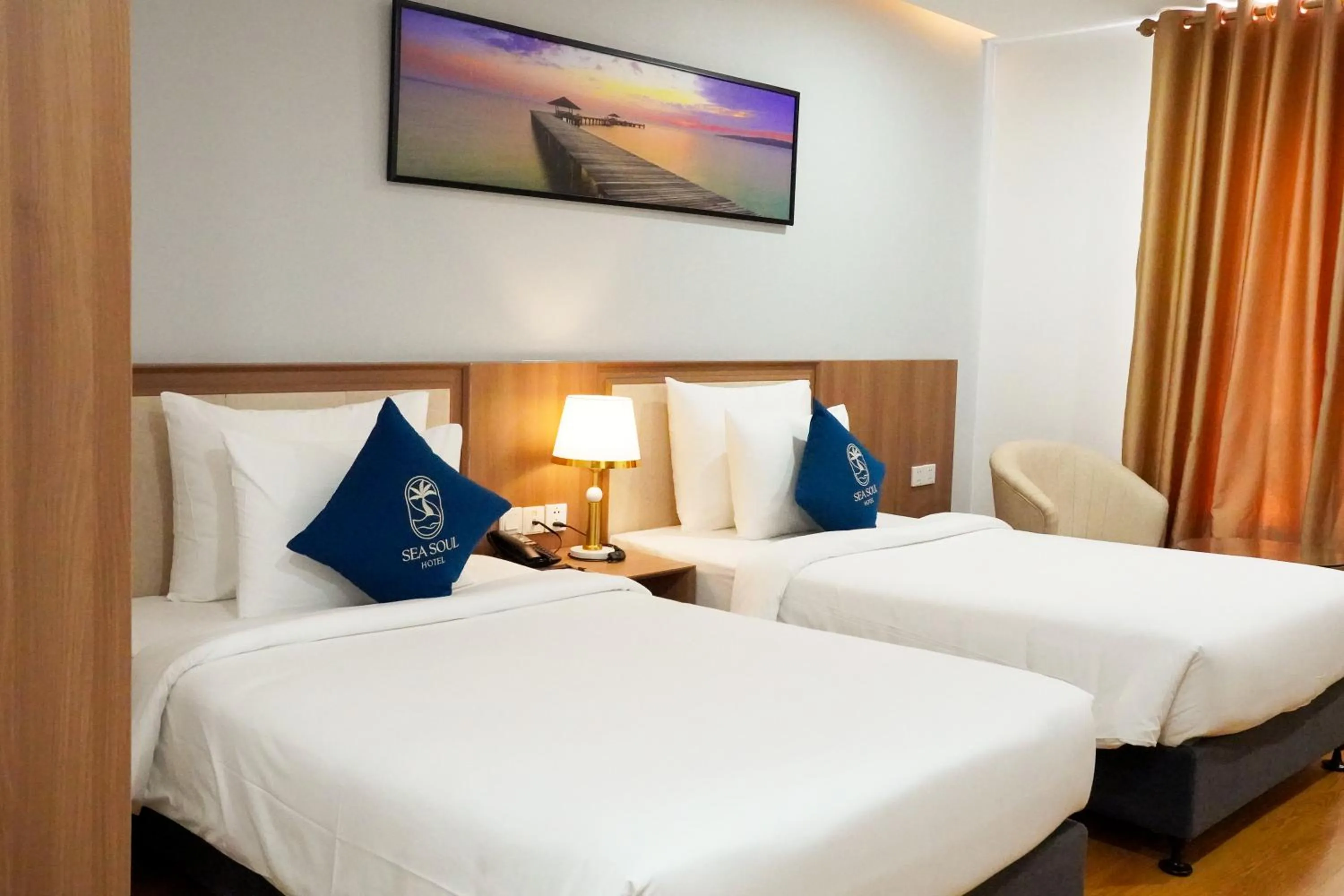 Bedroom, Bed in Sea Soul Hotel