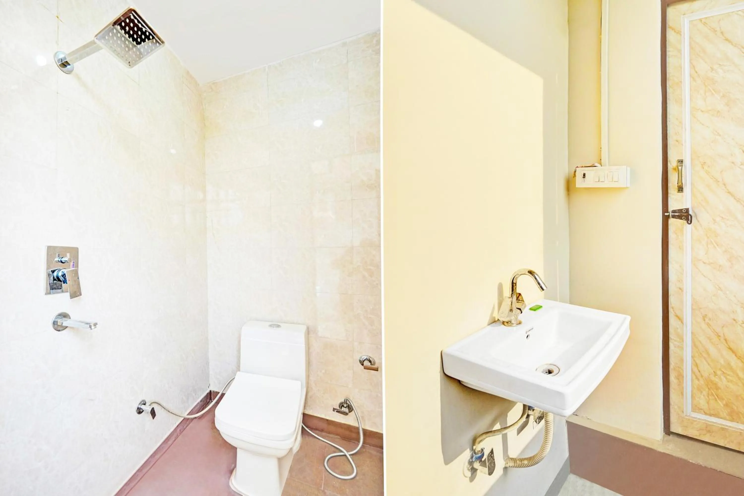 Bathroom in Super Hotel O JPS Lux