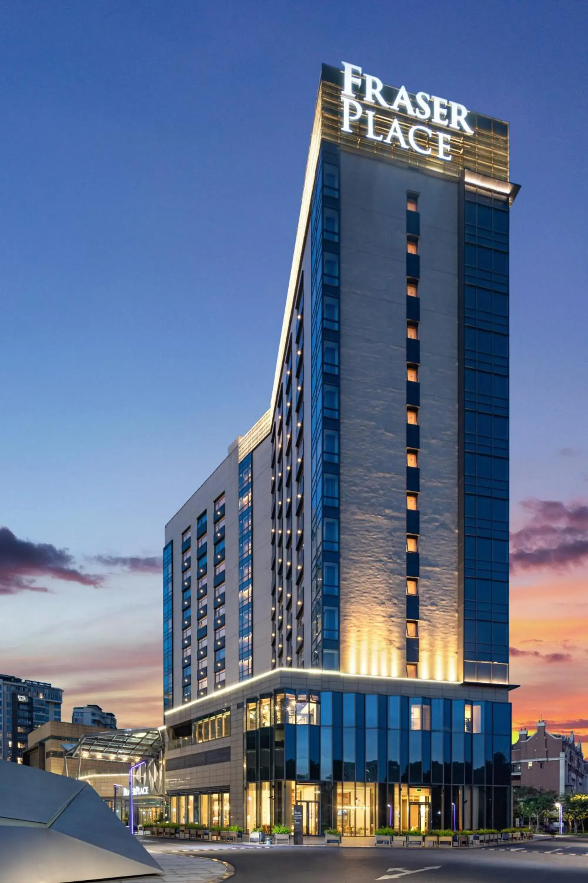 Property building in Fraser Place Wujiaochang Shanghai City Center Property building in Fraser Place Wujiaochang Shanghai City Center