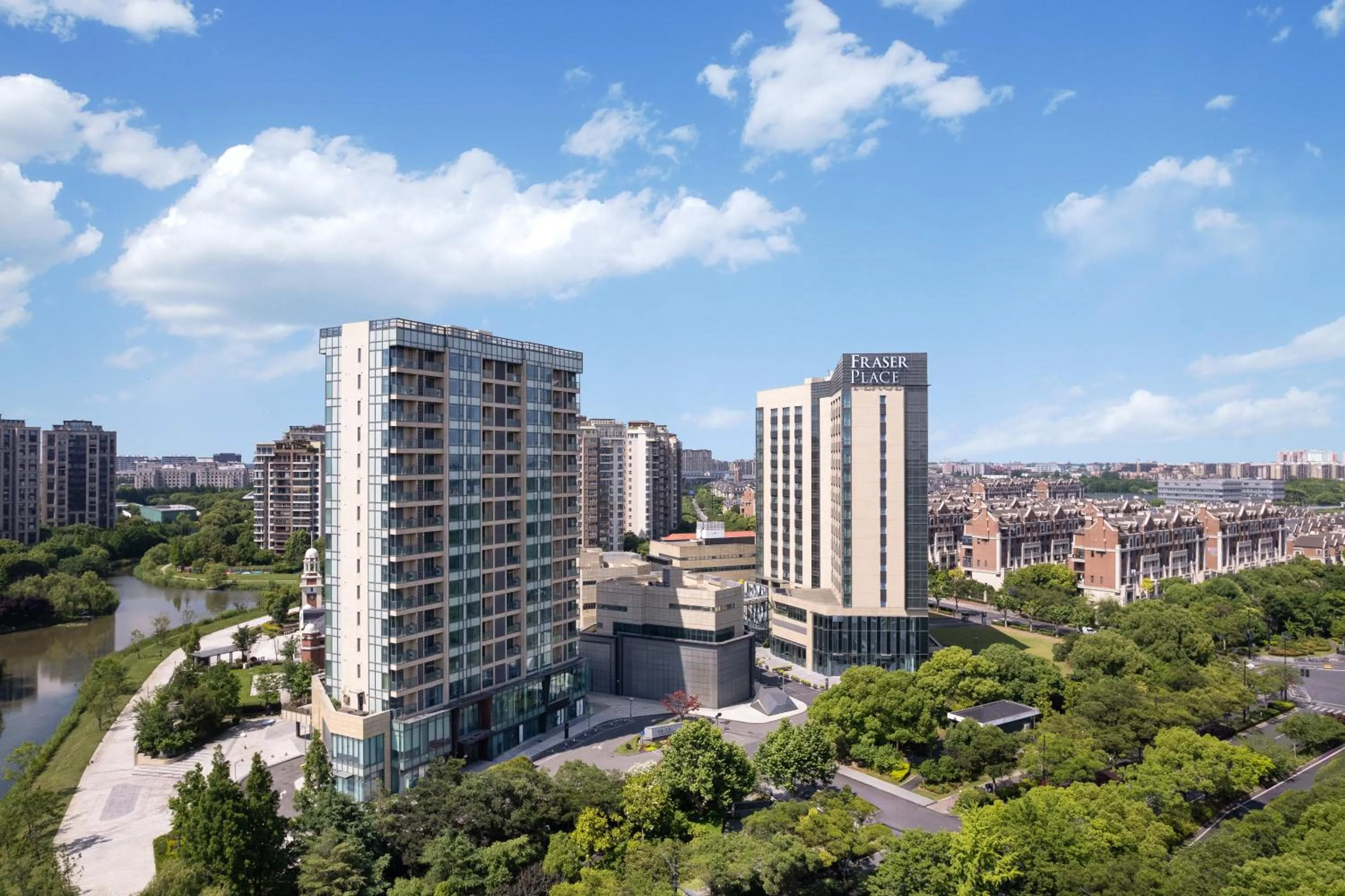 Property building in Fraser Place Wujiaochang Shanghai - Adjoin business center, free minibar