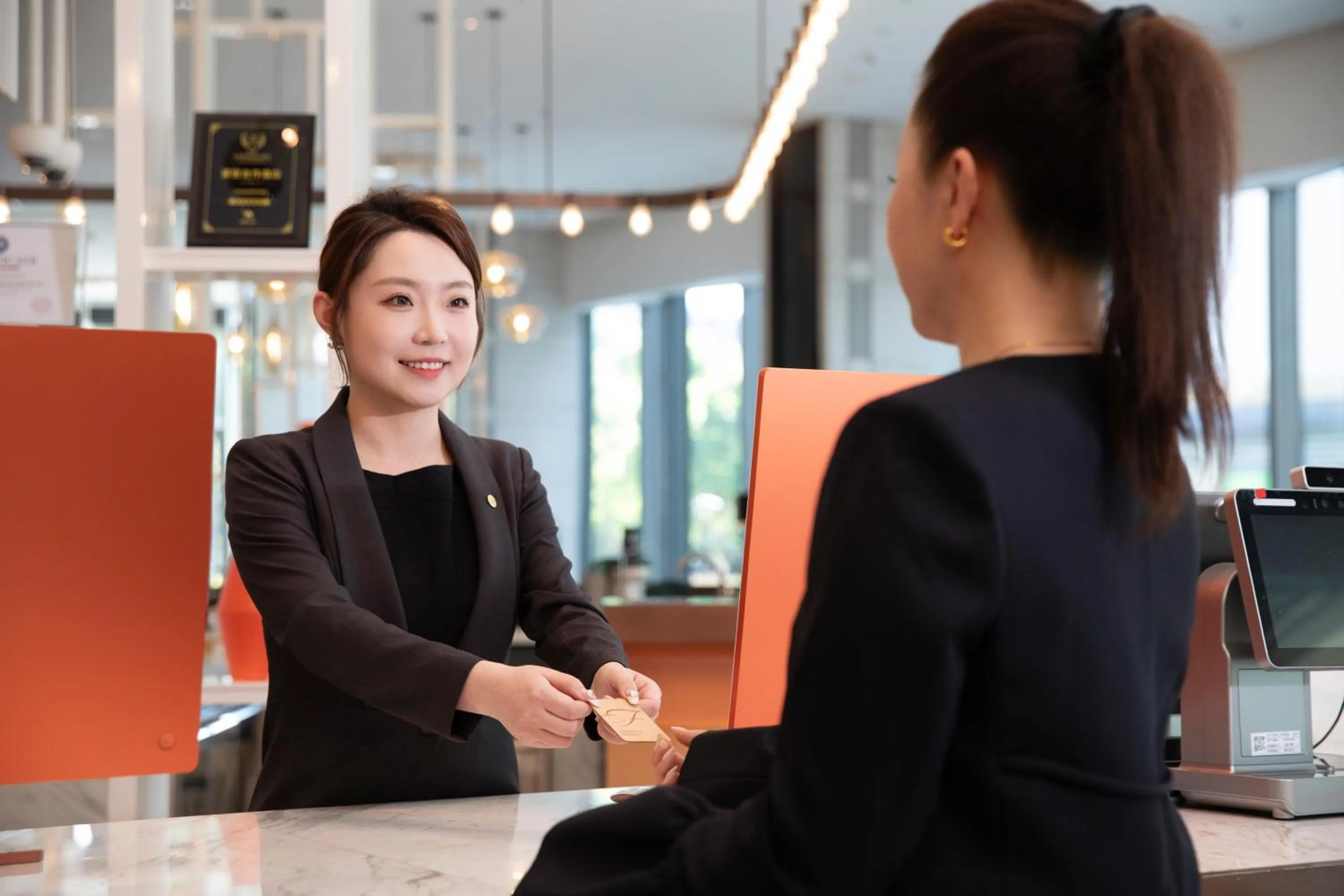 Lobby or reception in Fraser Place Wujiaochang Shanghai - Adjoin business center, free minibar