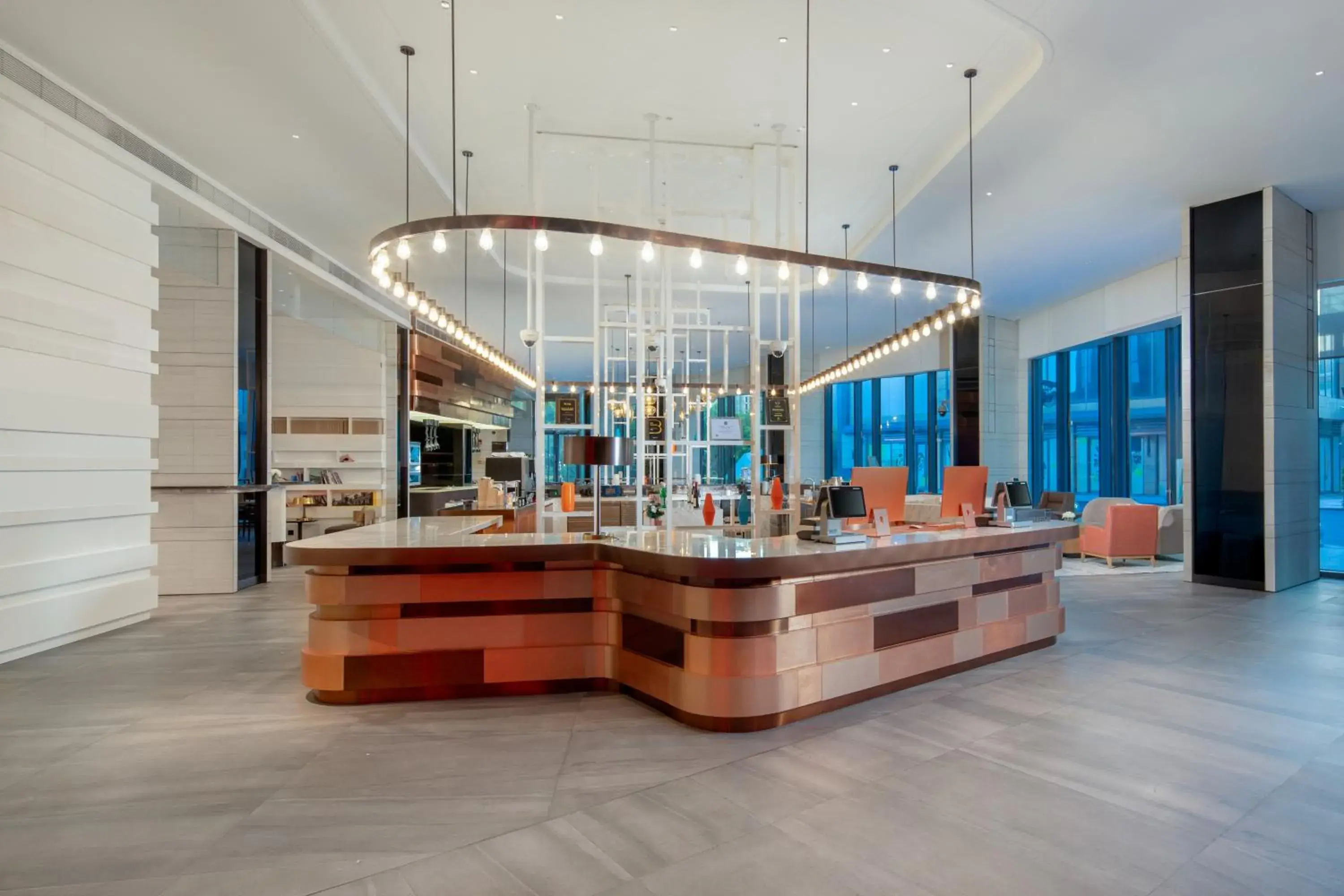 Lobby or reception in Fraser Place Wujiaochang Shanghai City Center Lobby or reception in Fraser Place Wujiaochang Shanghai City Center