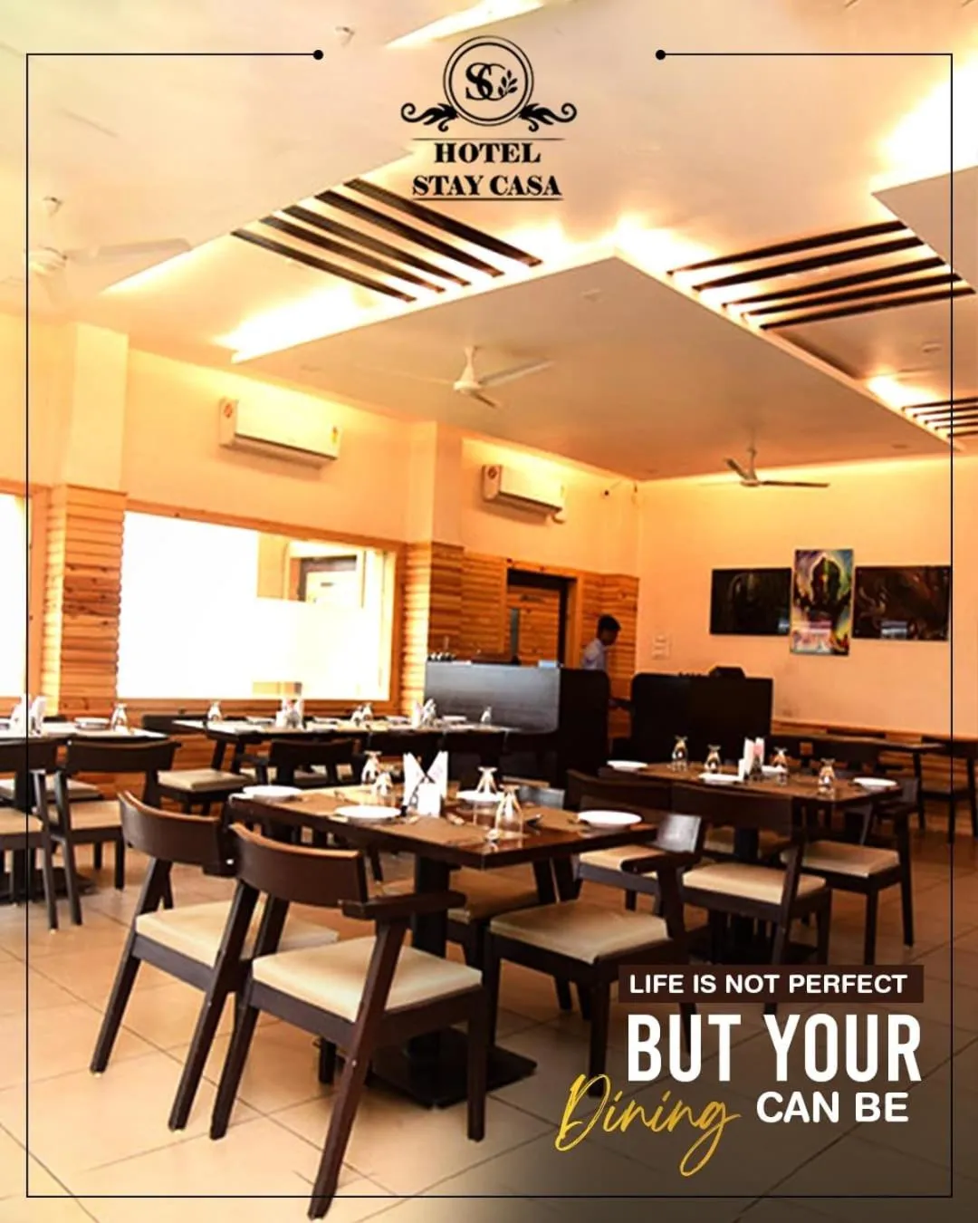 Restaurant/places to eat in Hotel Stay Casa