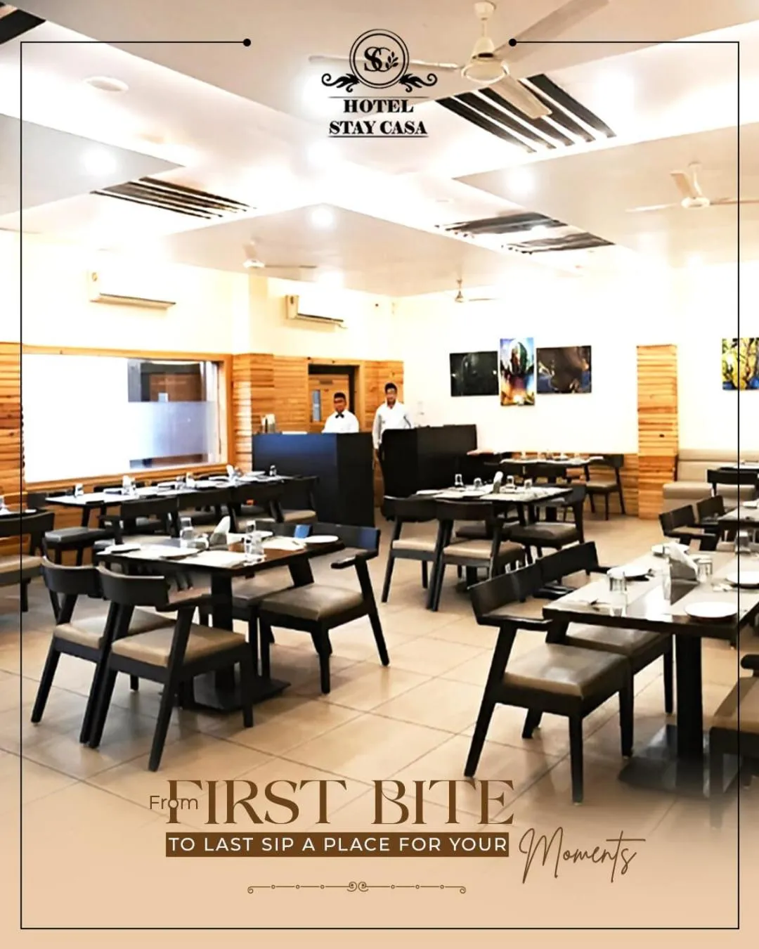 Restaurant/places to eat in Hotel Stay Casa