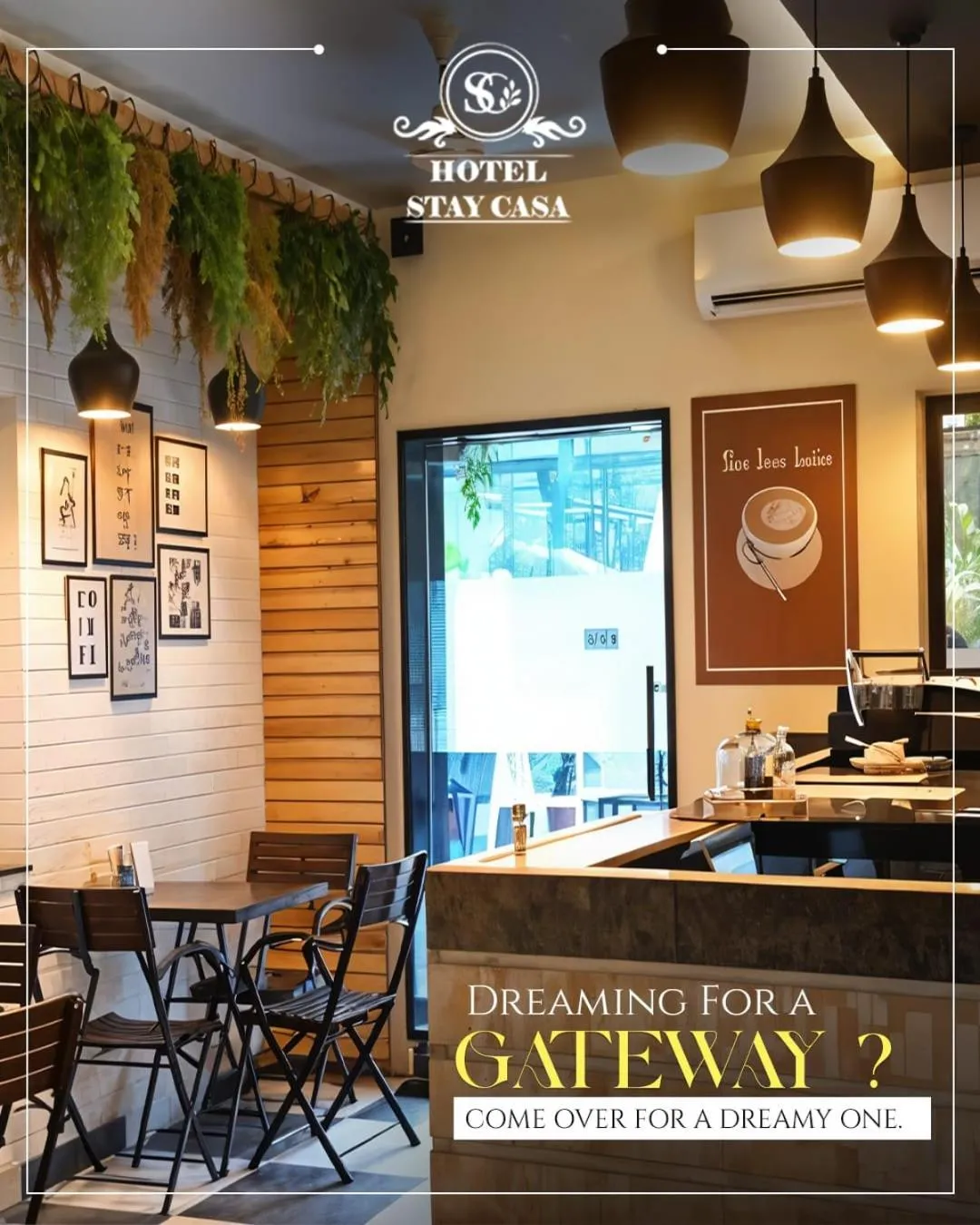 Restaurant/places to eat in Hotel Stay Casa