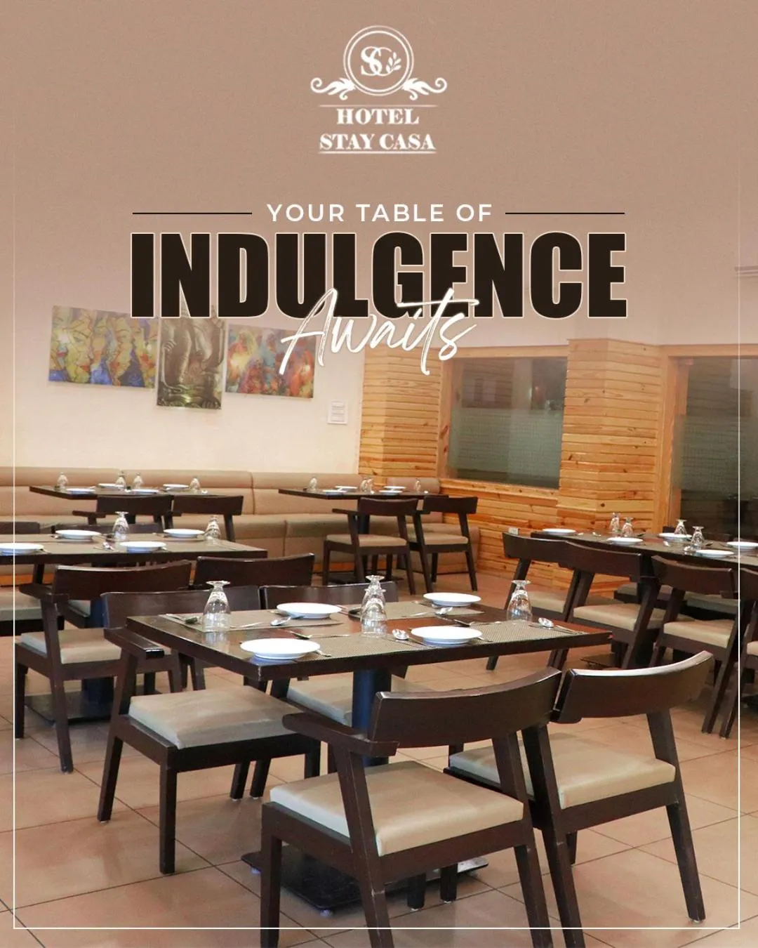 Restaurant/places to eat in Hotel Stay Casa