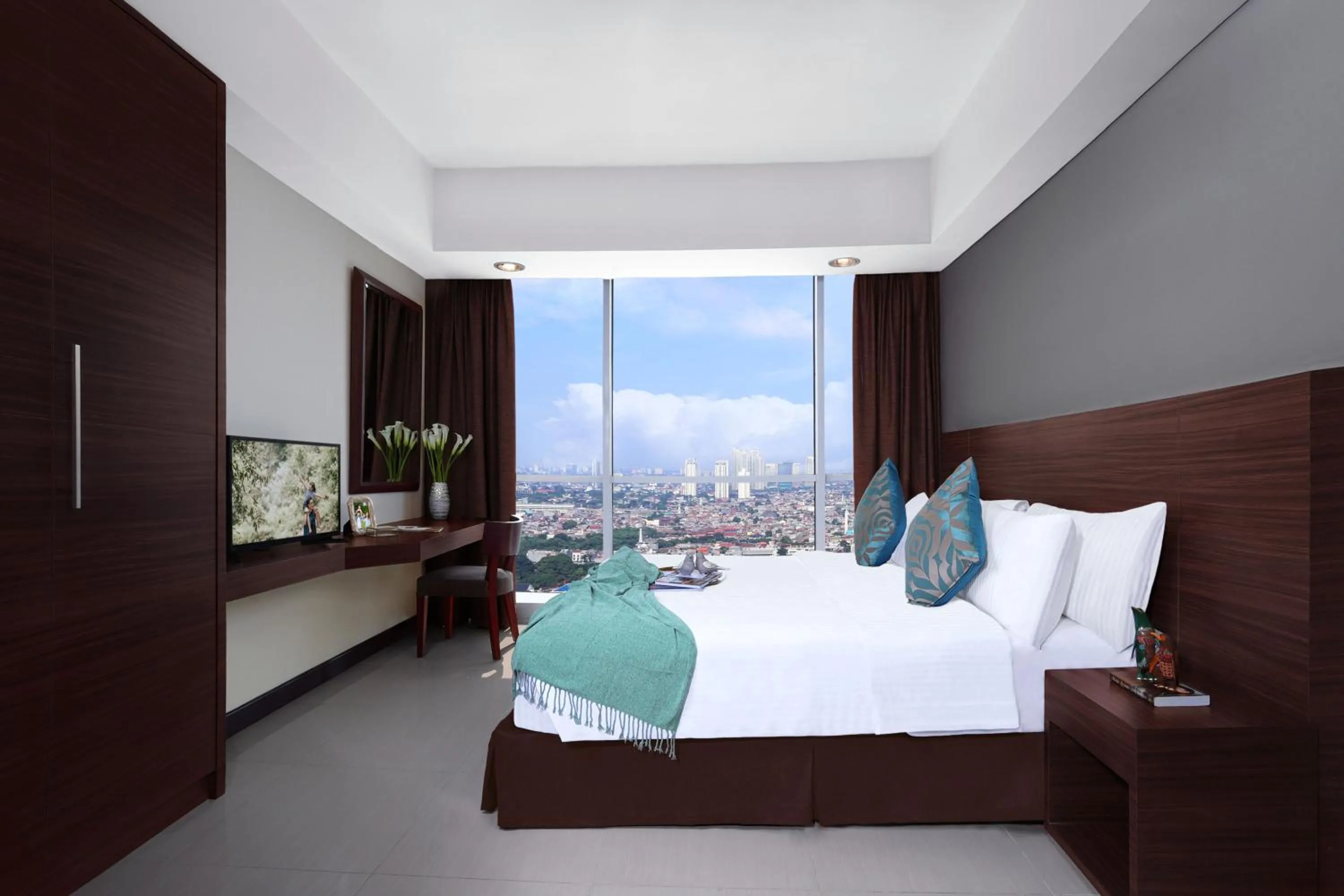 Bed in Somerset Kencana Jakarta