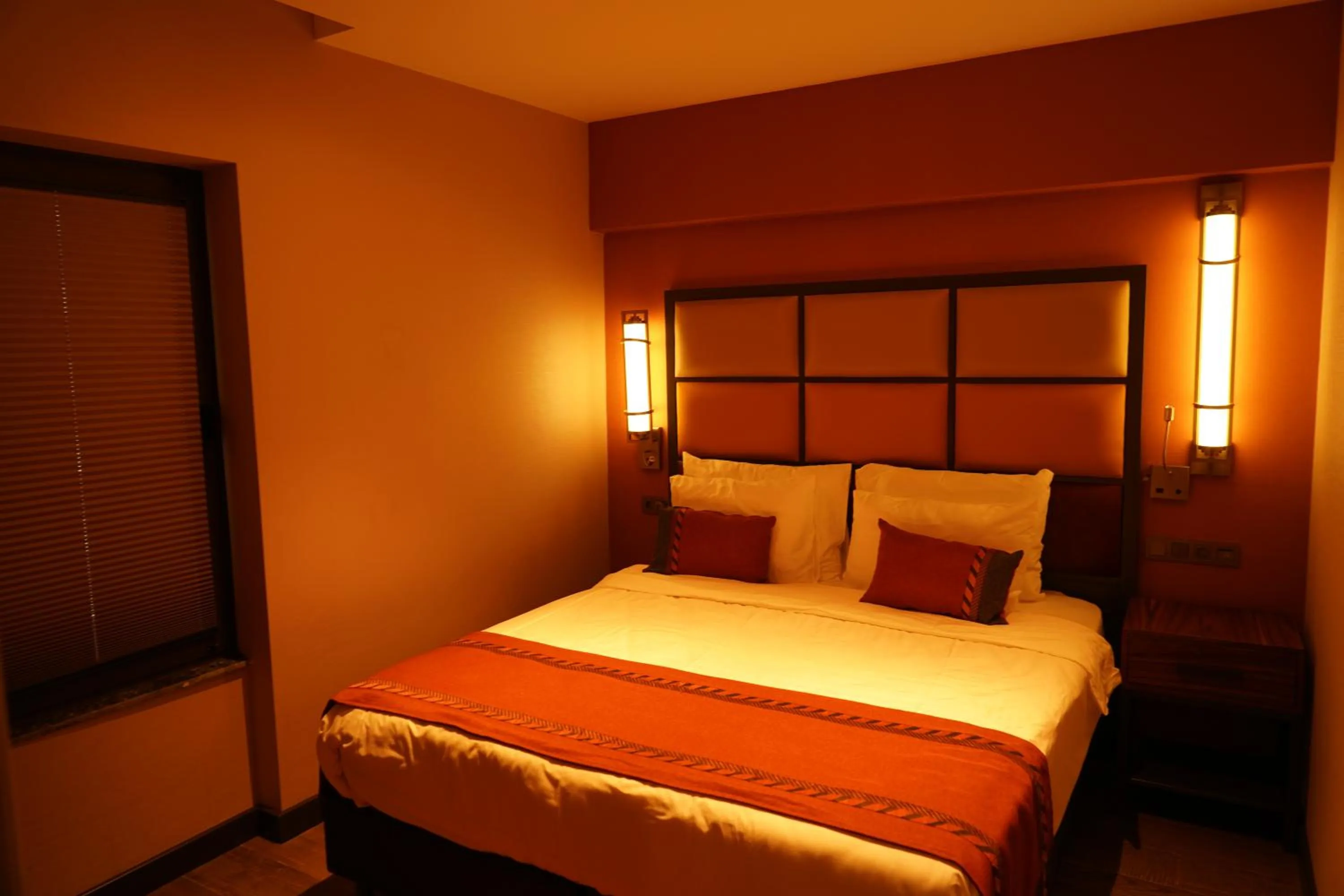 Bed in Sile Gonen Hotel