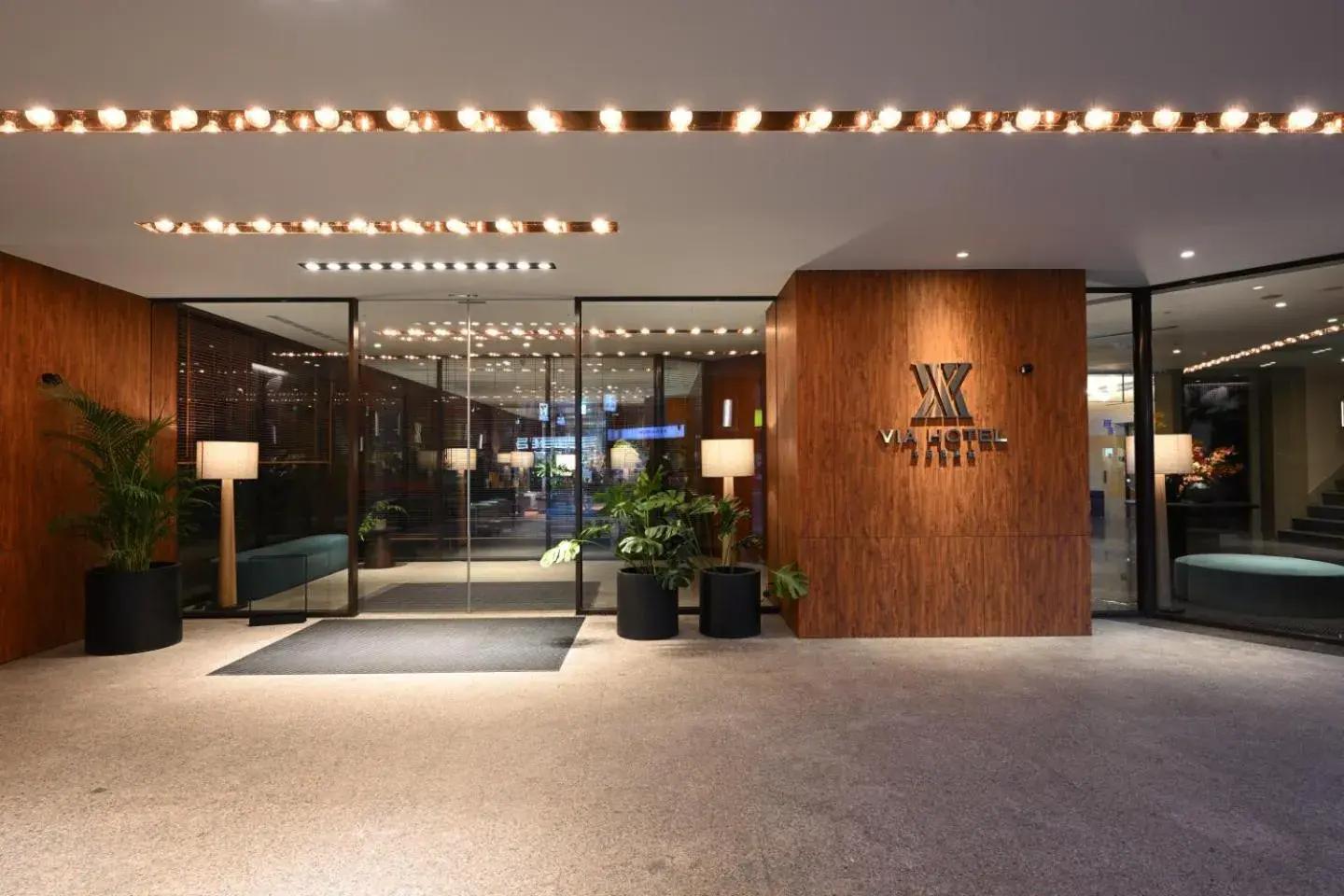 Facade/entrance in Via Hotel Breeze Facade/entrance in Via Hotel Breeze