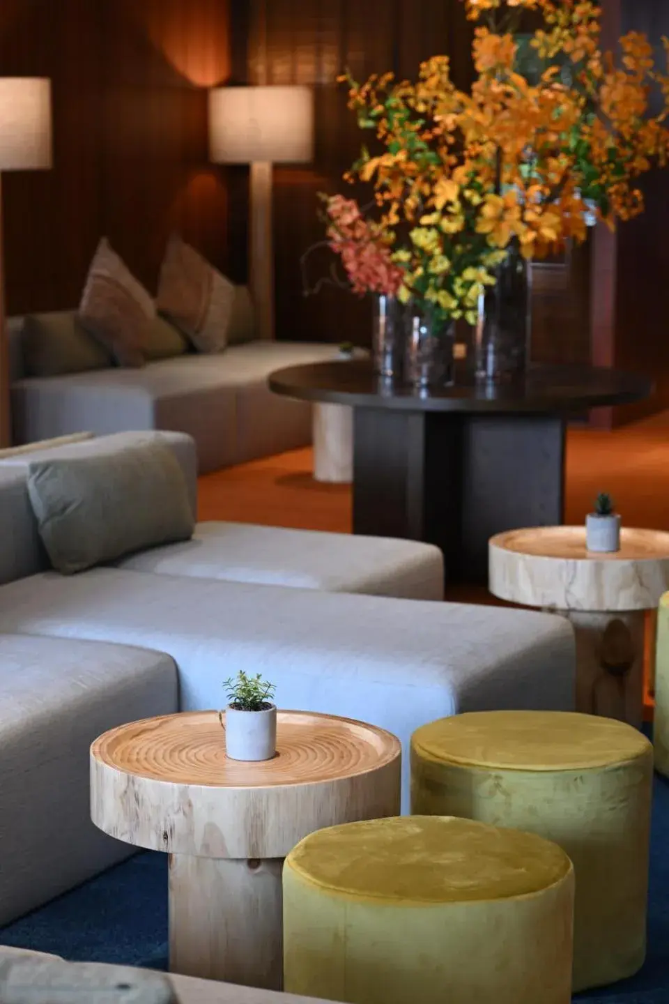 Seating area in Via Hotel Breeze Seating area in Via Hotel Breeze