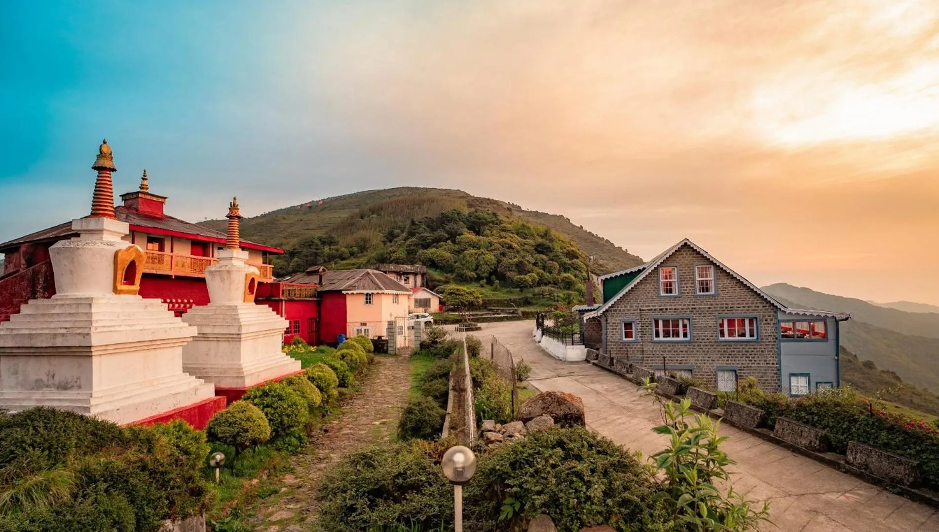 On site in Poshtel, Meghma , Sandakphu