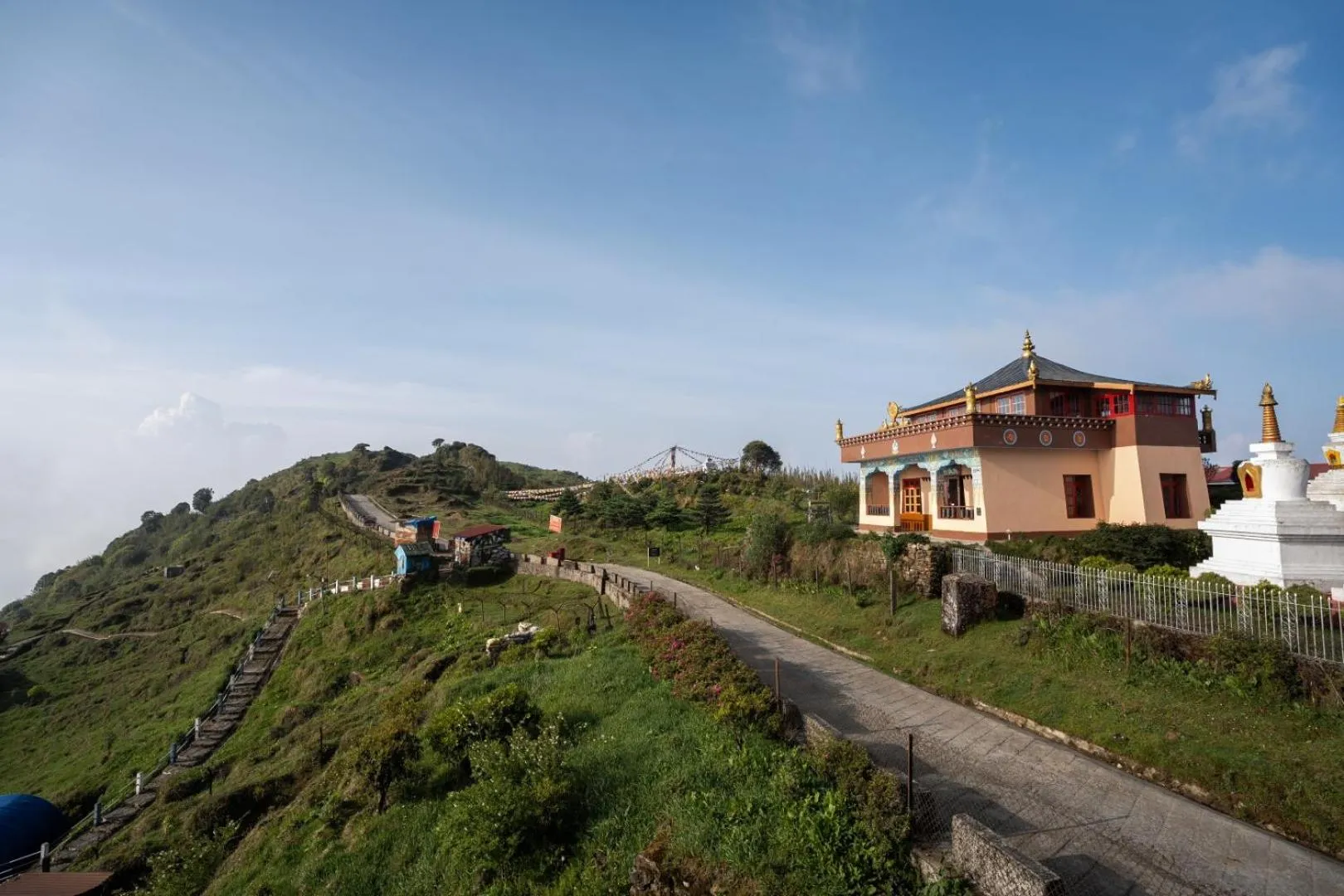 On site in Poshtel, Meghma , Sandakphu