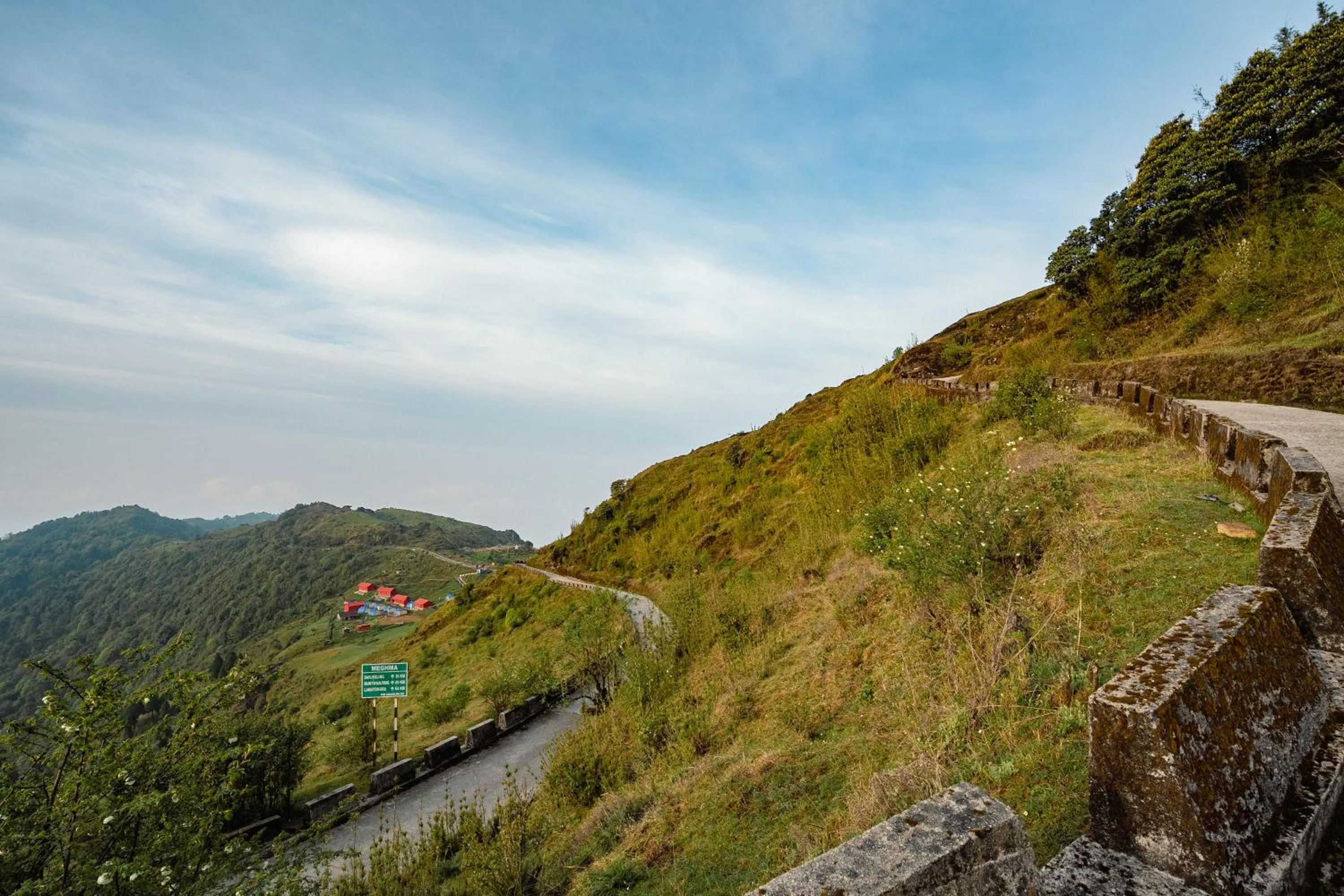Nearby landmark in Poshtel, Meghma , Sandakphu