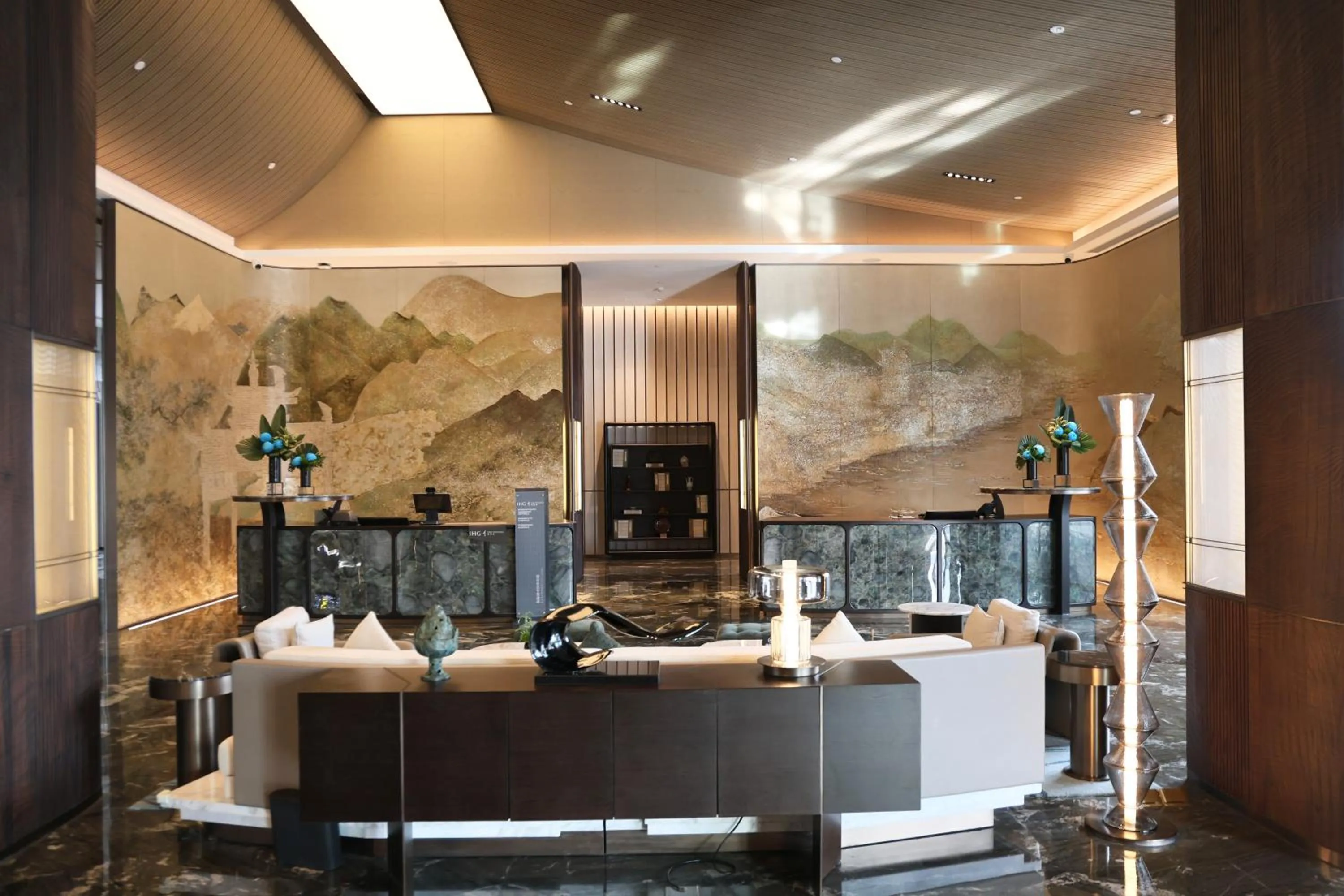 Lobby or reception in Intercontinetal Xiangyang