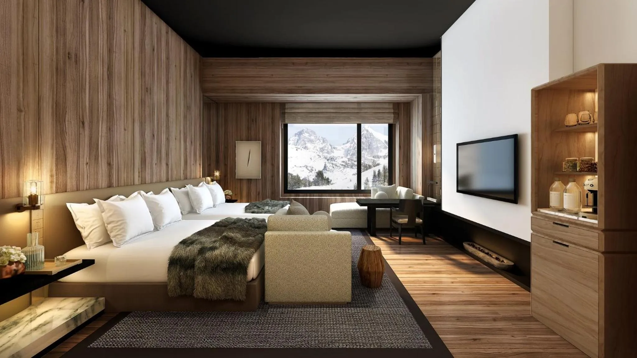 Photo of the whole room, Bed in InterContinental Chongli, an IHG Hotel