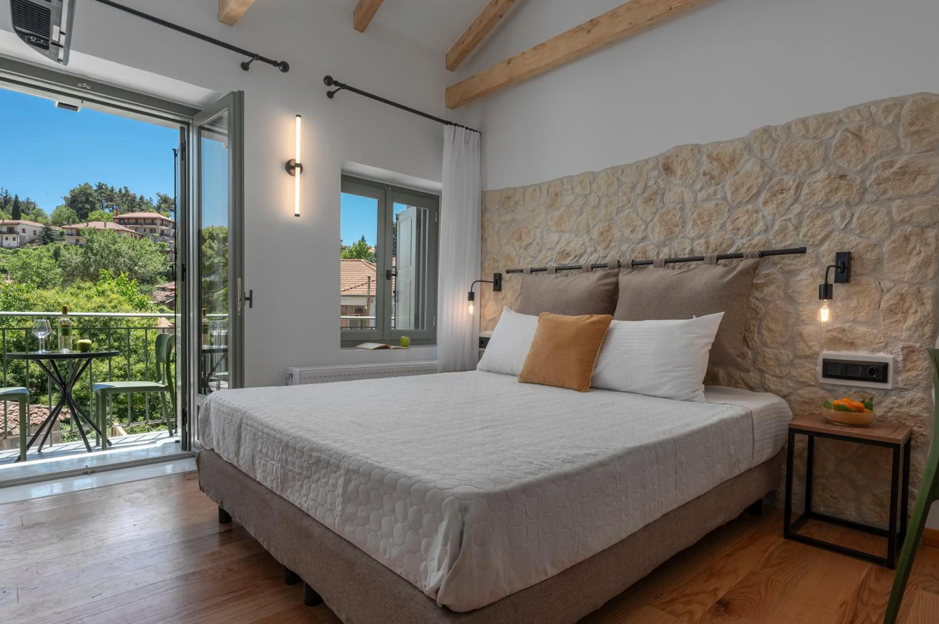 View (from property/room), Bed in Arca Deorum