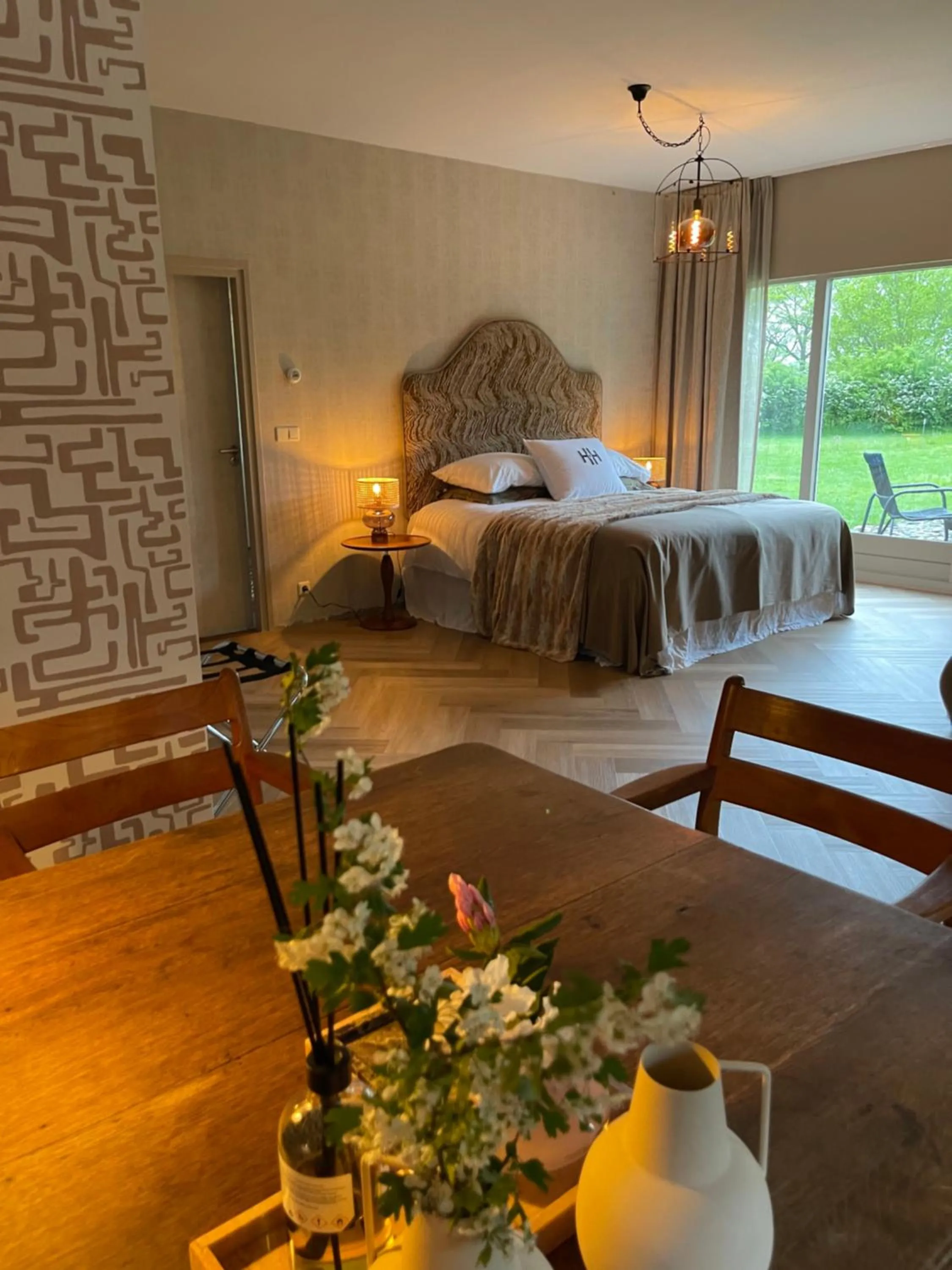 Bed in B&B Hoeve de Haar