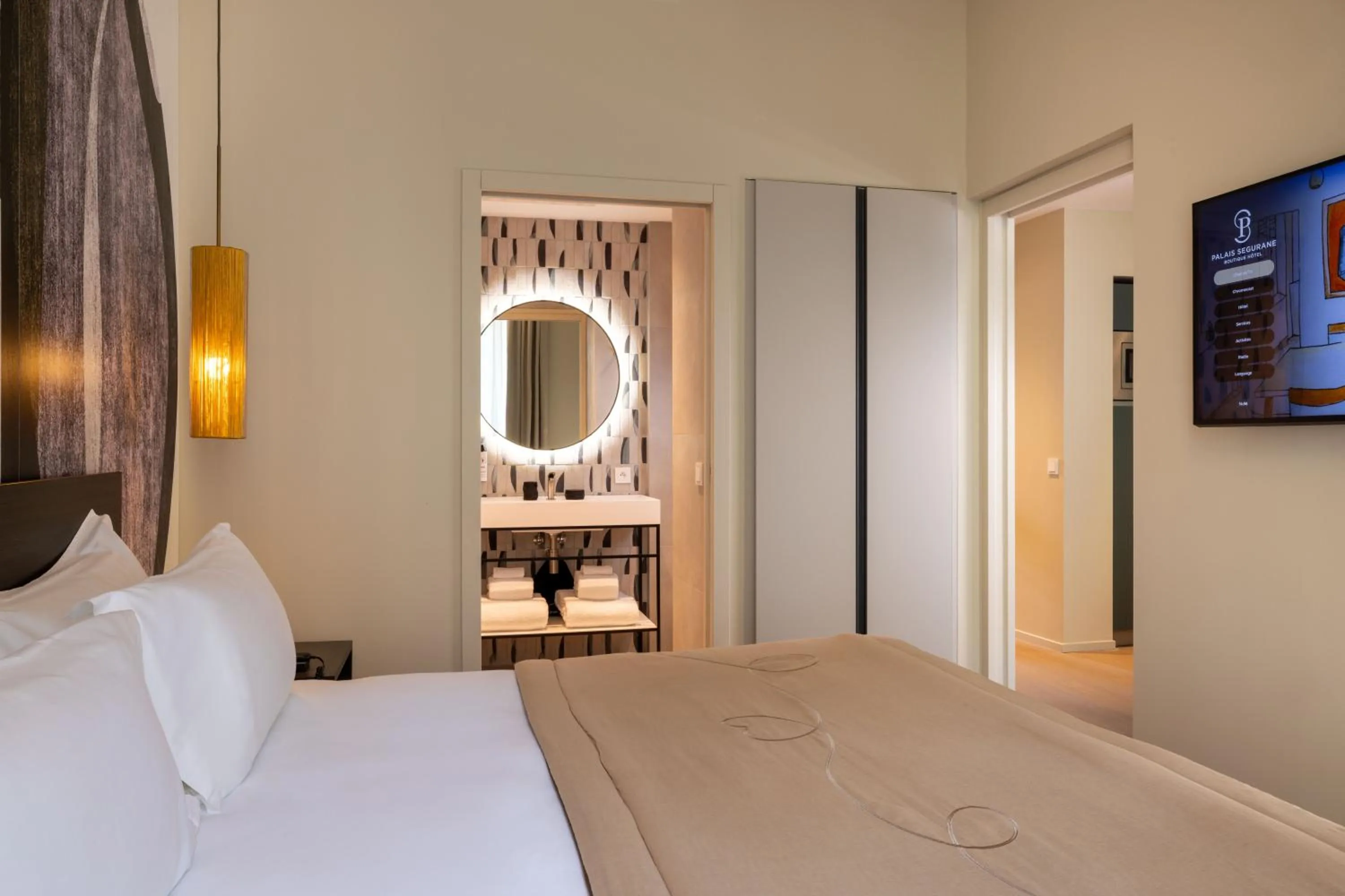 Bedroom, Bed in Palais Ségurane Boutique Hôtel