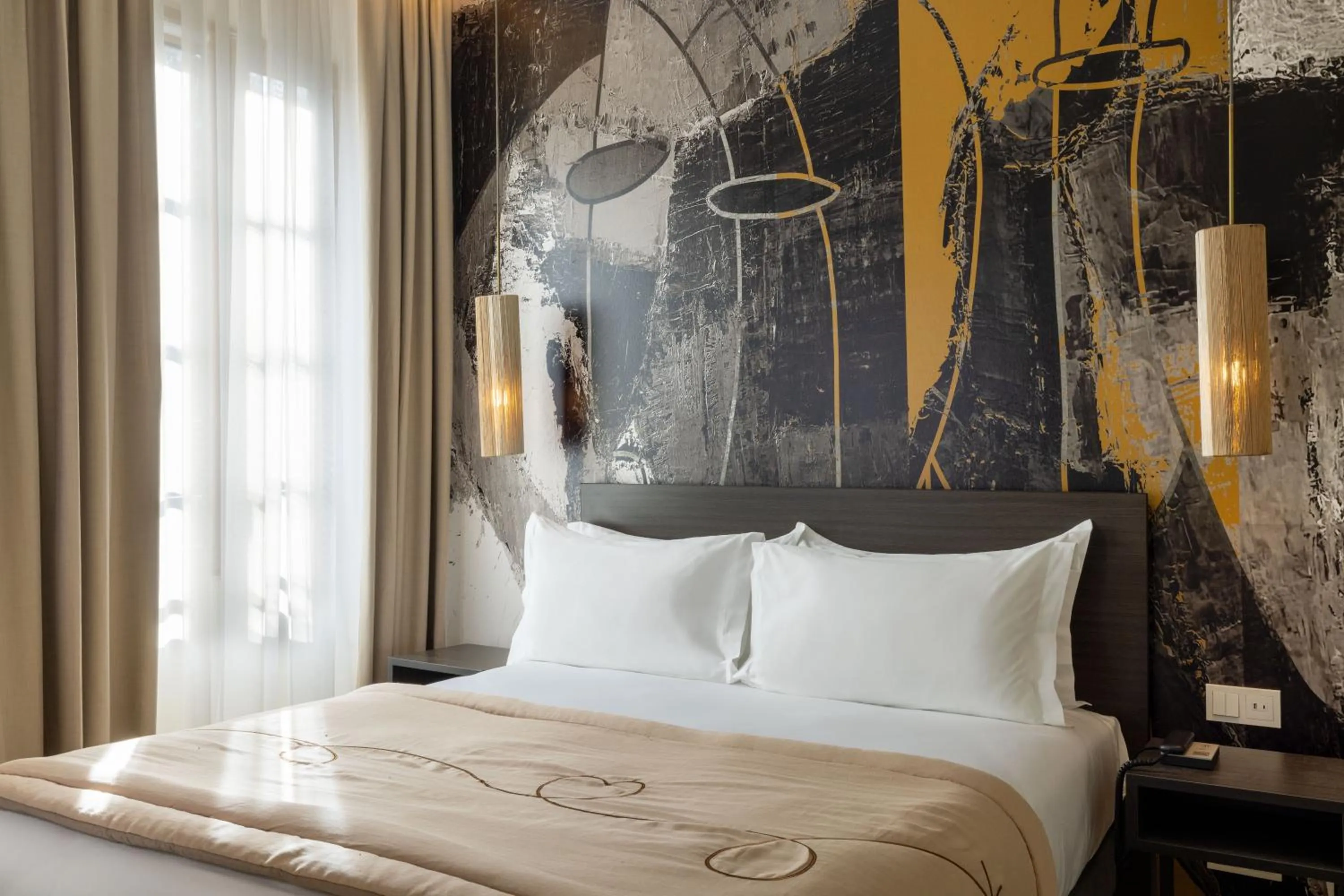 Bed in Palais Ségurane Boutique Hôtel