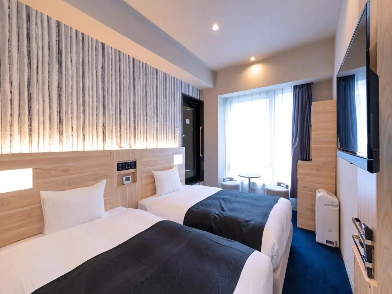 Photo of the whole room, Bed in APA Hotel Kyoto Gojo Omiya Photo of the whole room, Bed in APA Hotel Kyoto Gojo Omiya