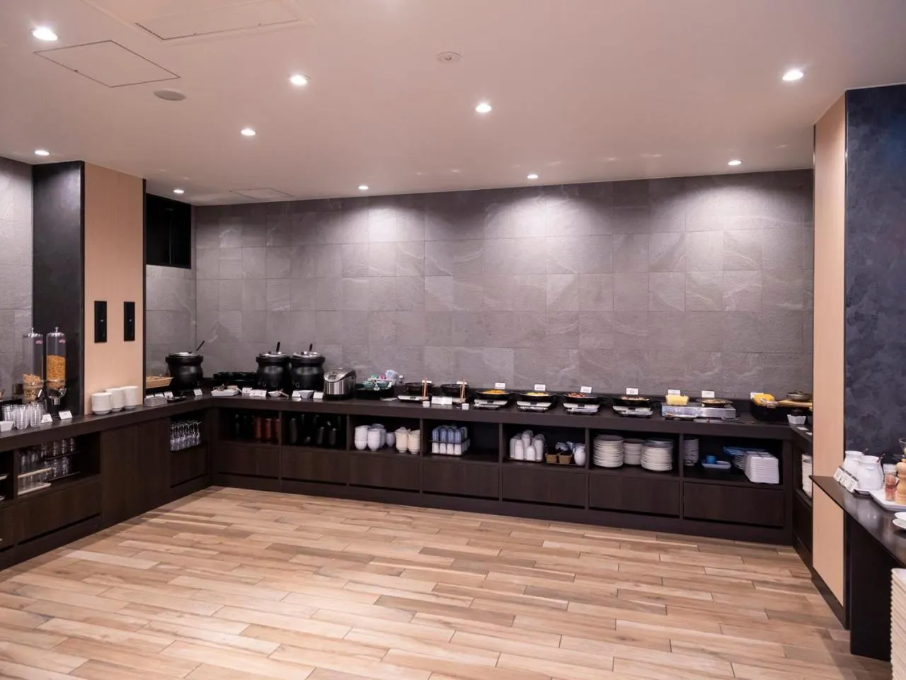 Buffet breakfast in APA Hotel Kyoto Gojo Omiya