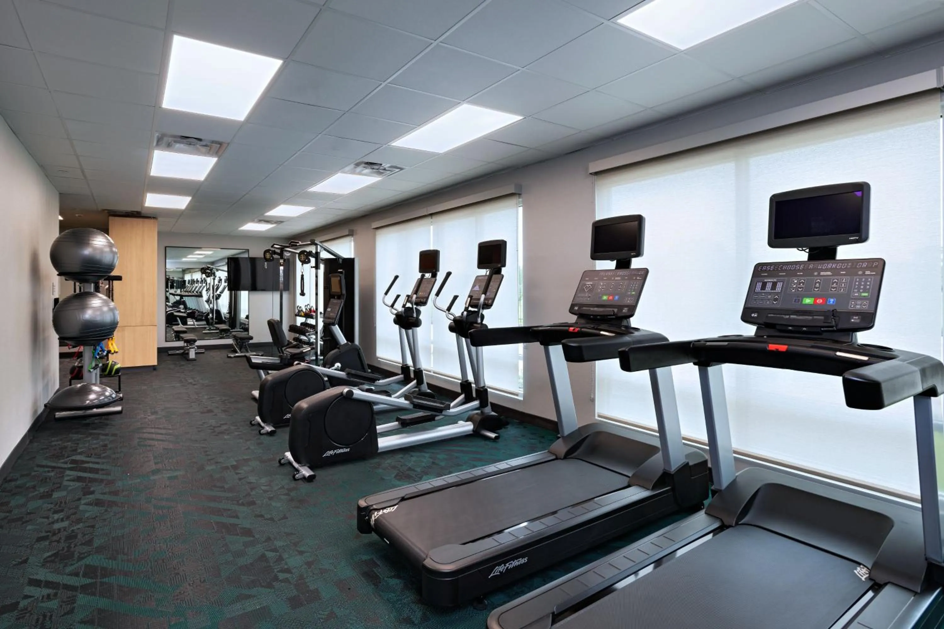 Fitness centre/facilities in TownePlace Suites by Marriott Stafford Sugar Land