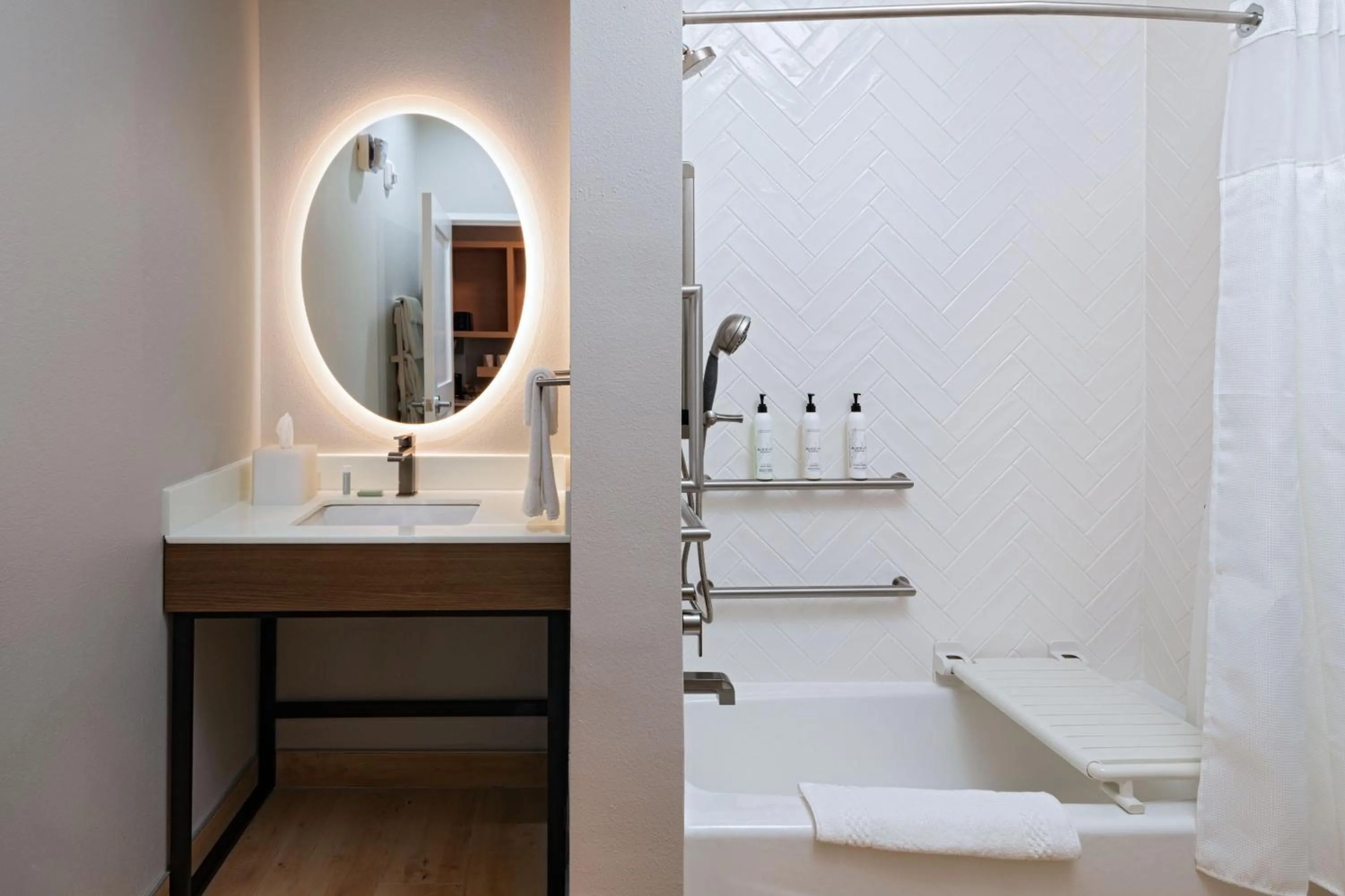 Bathroom in TownePlace Suites by Marriott Stafford Sugar Land