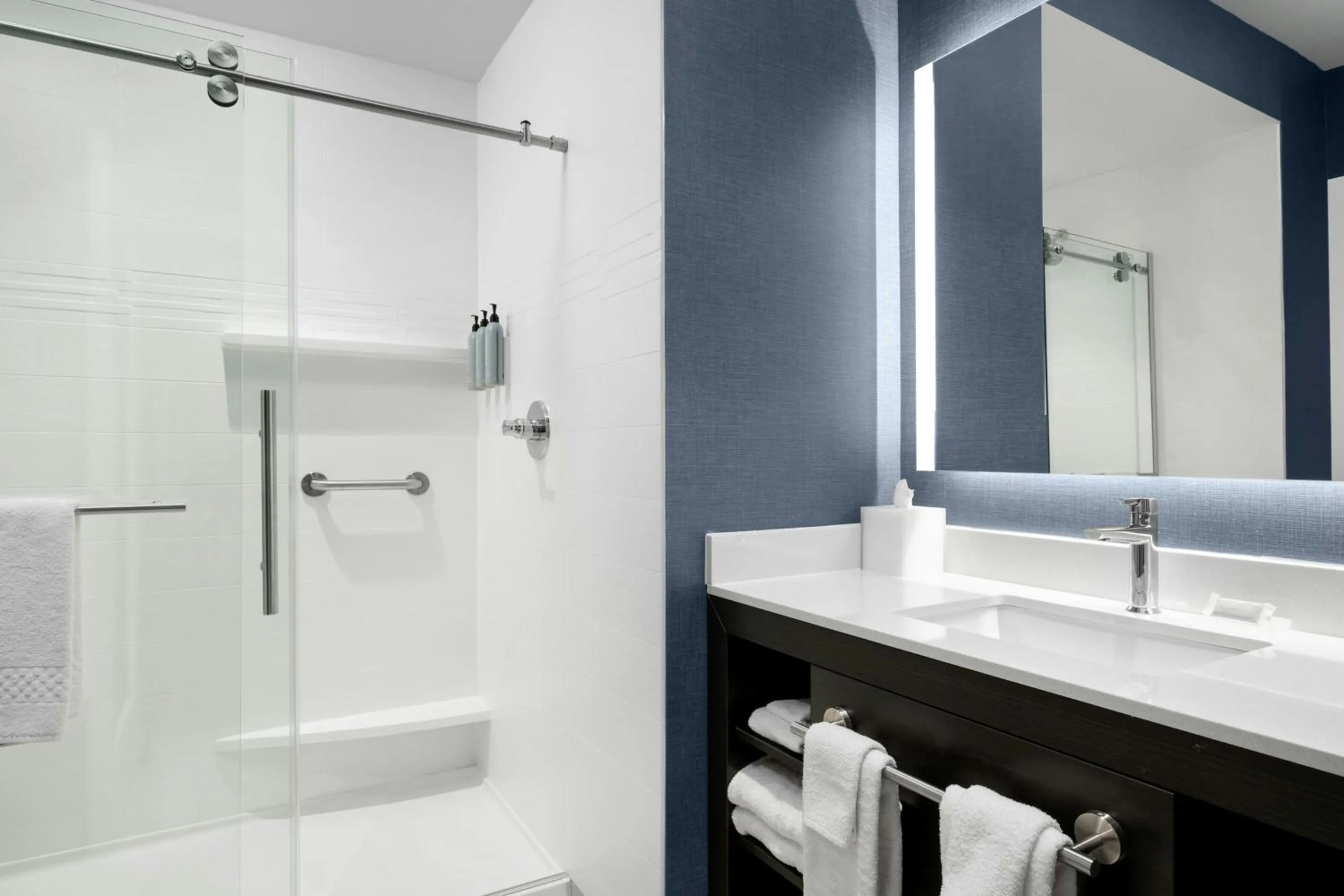 Bathroom in Residence Inn by Marriott Indianapolis Noblesville
