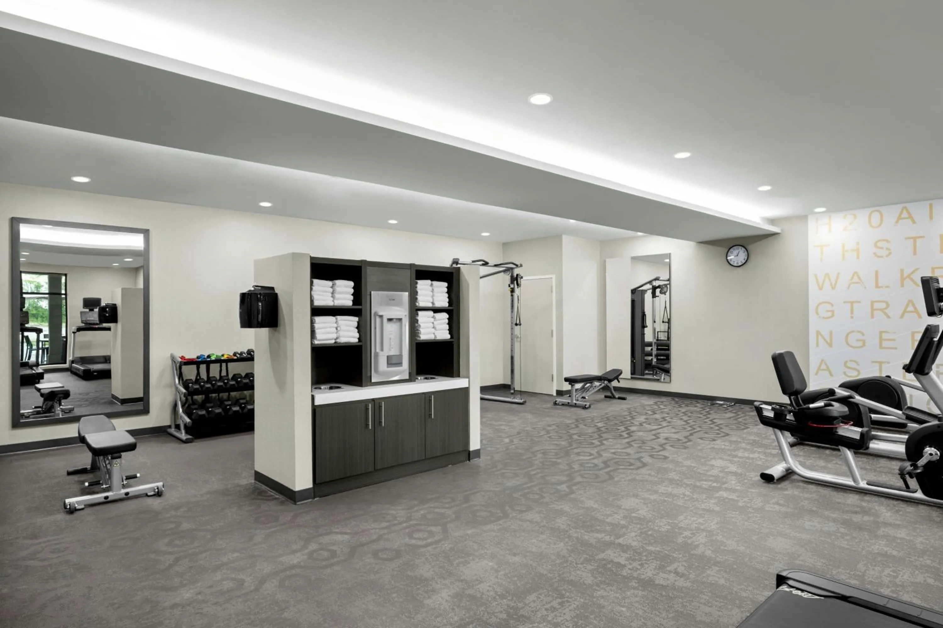 Fitness centre/facilities in Residence Inn by Marriott Indianapolis Noblesville