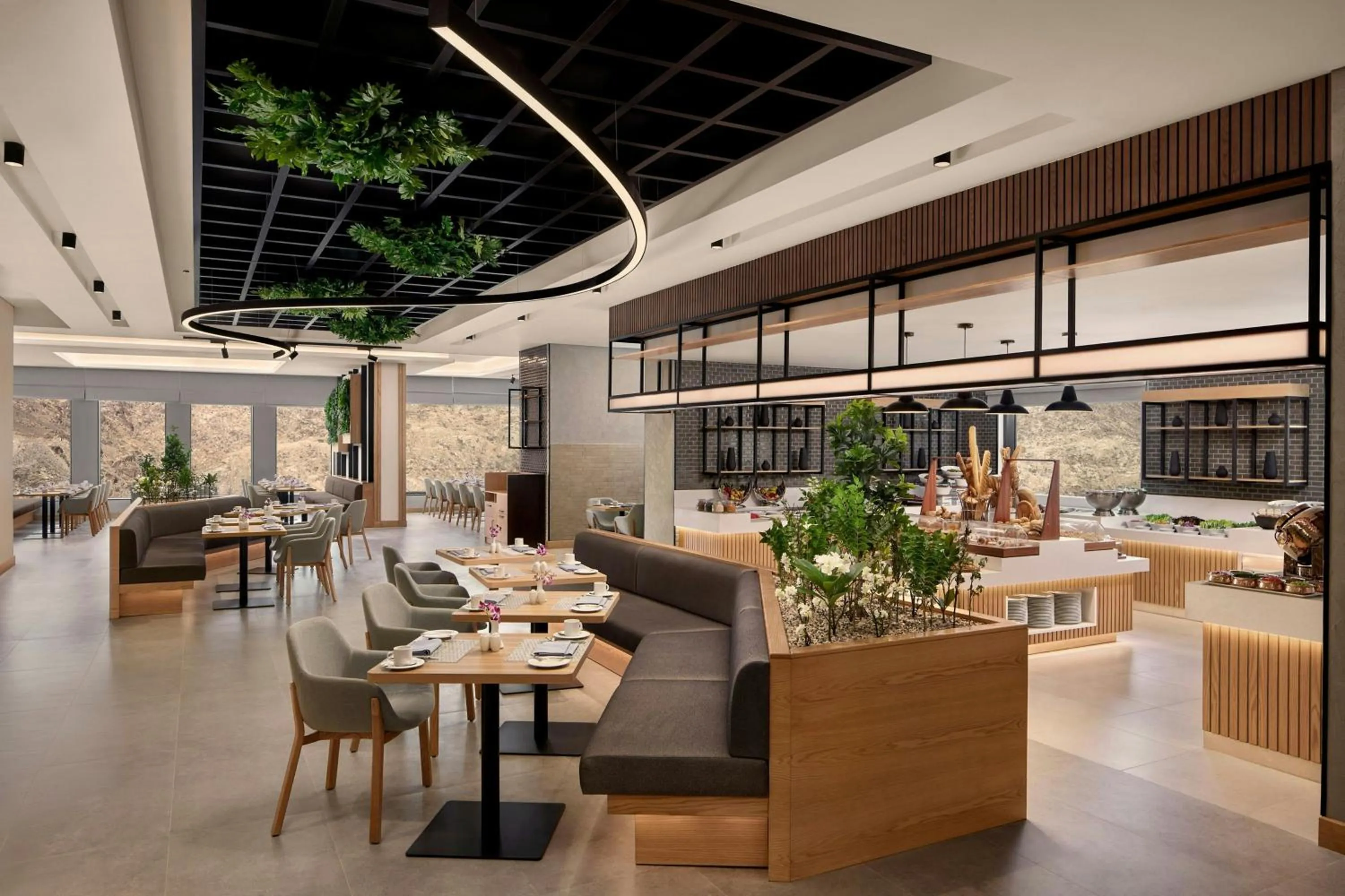 Restaurant/places to eat in Courtyard by Marriott Makkah