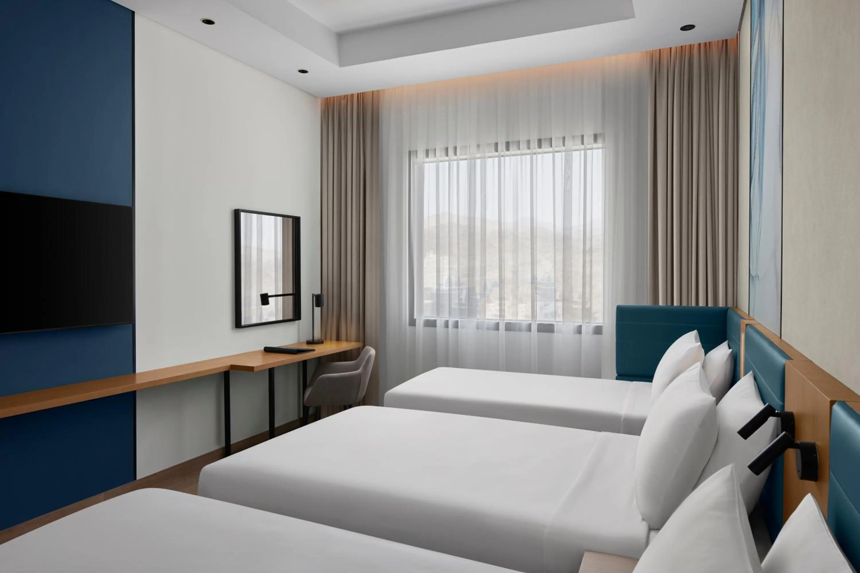 Bed in Courtyard by Marriott Makkah